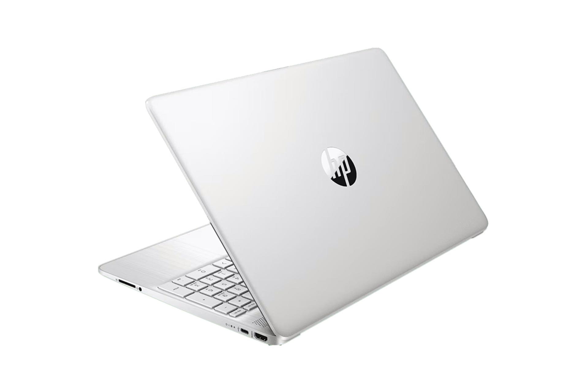 لپ تاپ اچ پی HP 15s-fq5291nia نمای پشت و درگاه های راست
