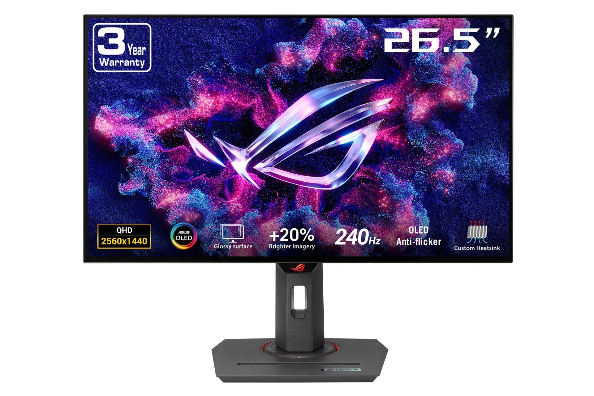رزولوشن و کیفیت تصویر مانیتور ایسوس 27 اینچ مدل ROG Strix XG27AQDMG