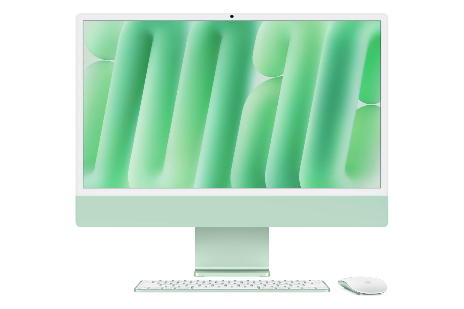 آی مک 24 اینچ مدل 2024 اپل Apple iMac 24 inch 2024 M4 10-Core GPU سبز