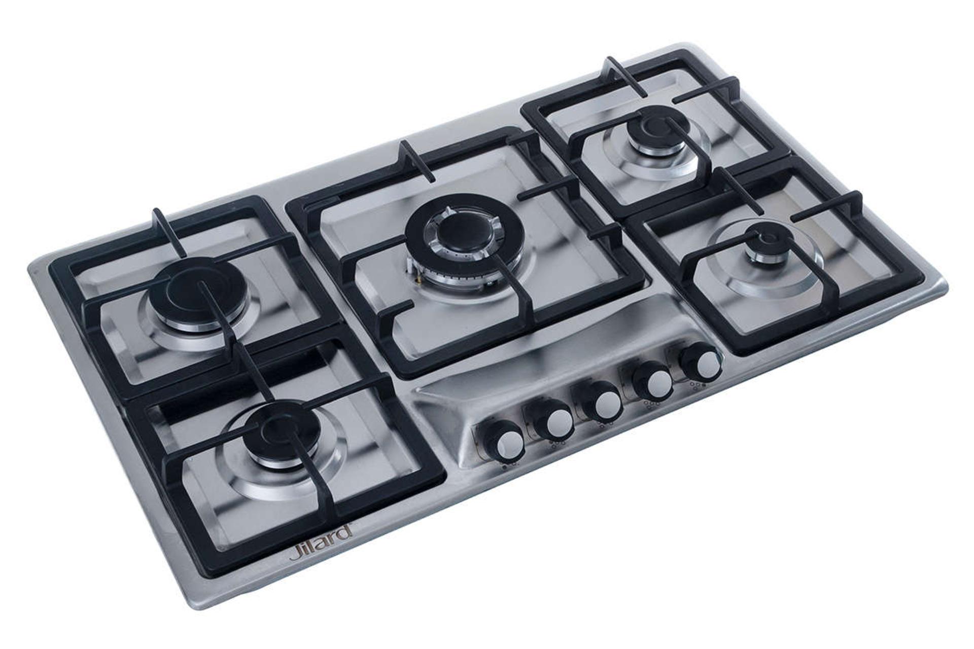 نمای سمت راست اجاق گاز صفحه ای جیلارد S-2503