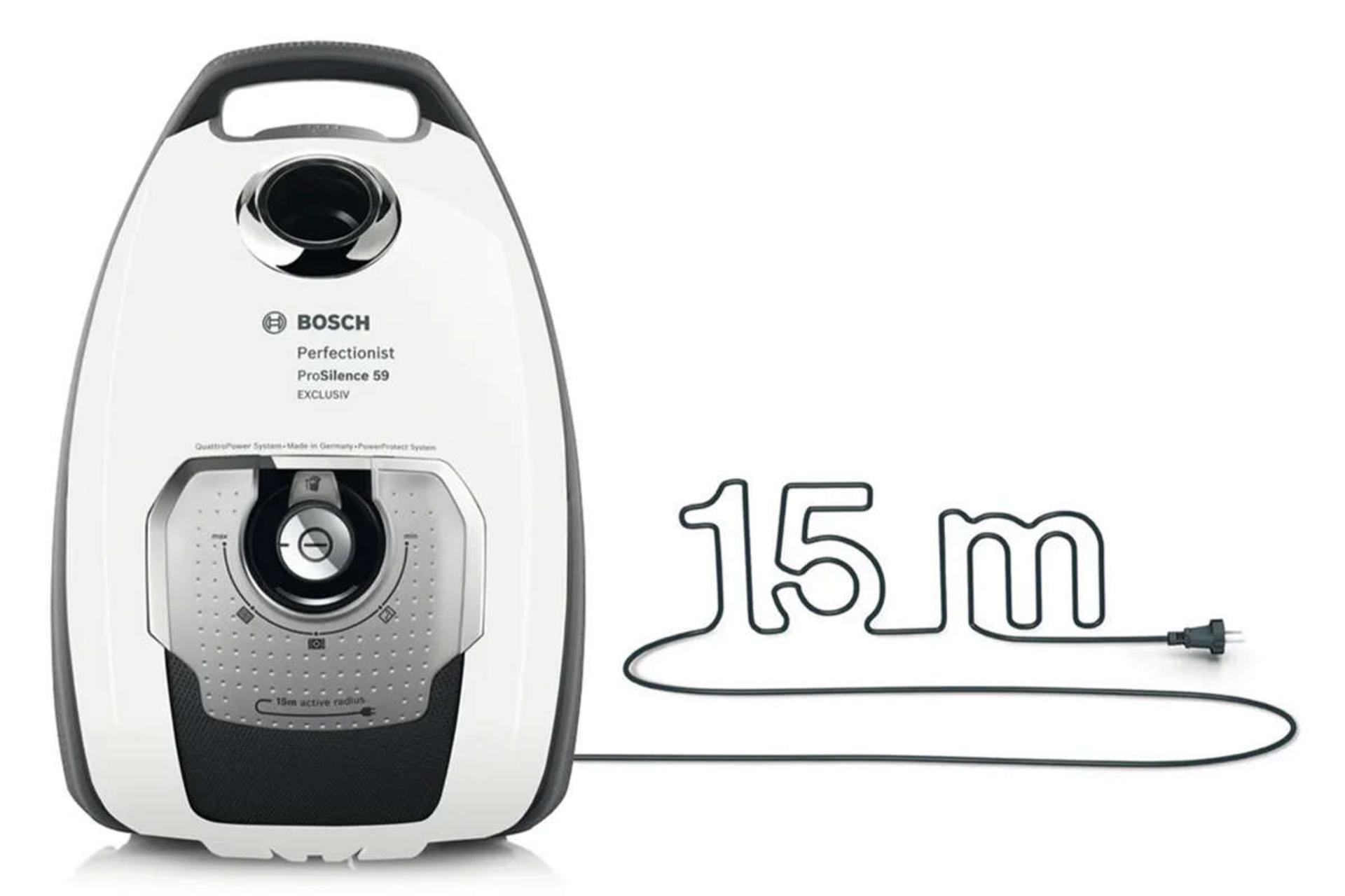 طول سیم جاروبرقی بوش BGL8SILM1