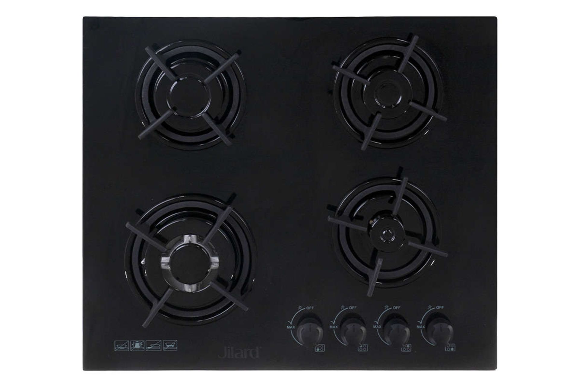 نمای بالای اجاق گاز صفحه ای جیلارد G-1401