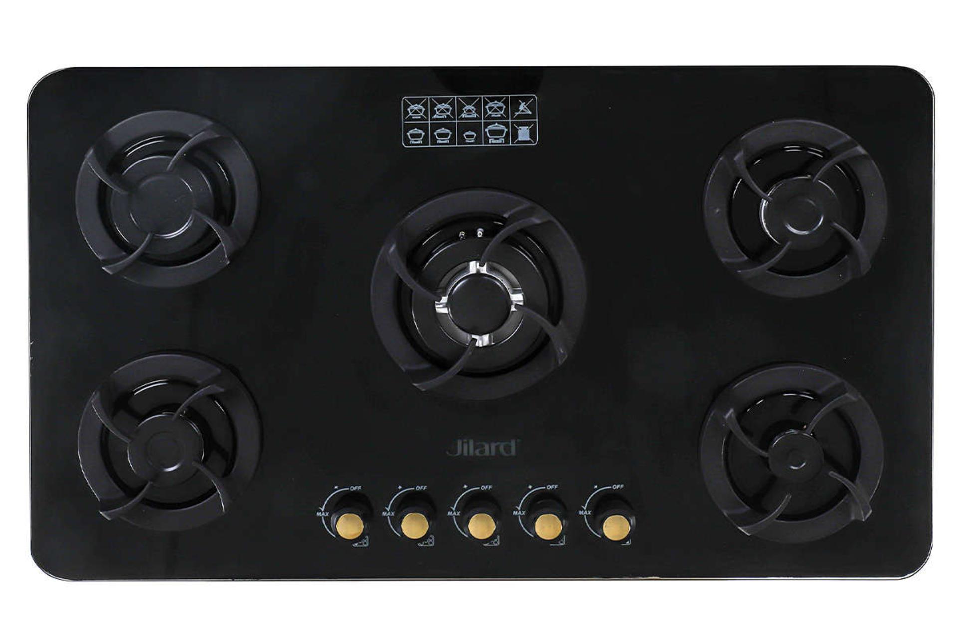 نمای بالای اجاق گاز صفحه ای جیلارد G-1504