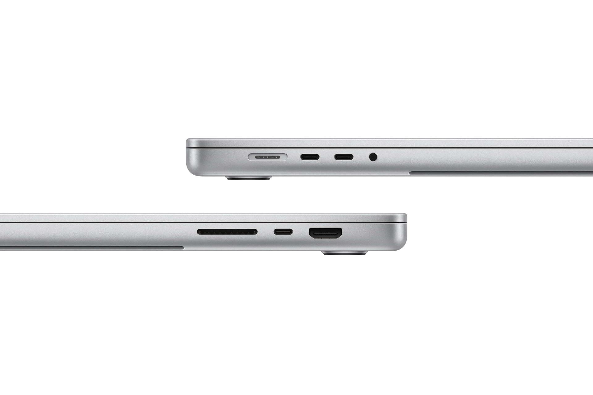 اتصالات مک بوک پرو 16 اینچی 2024 اپل نقره ای / Apple Macbook Pro 16 2024 M4