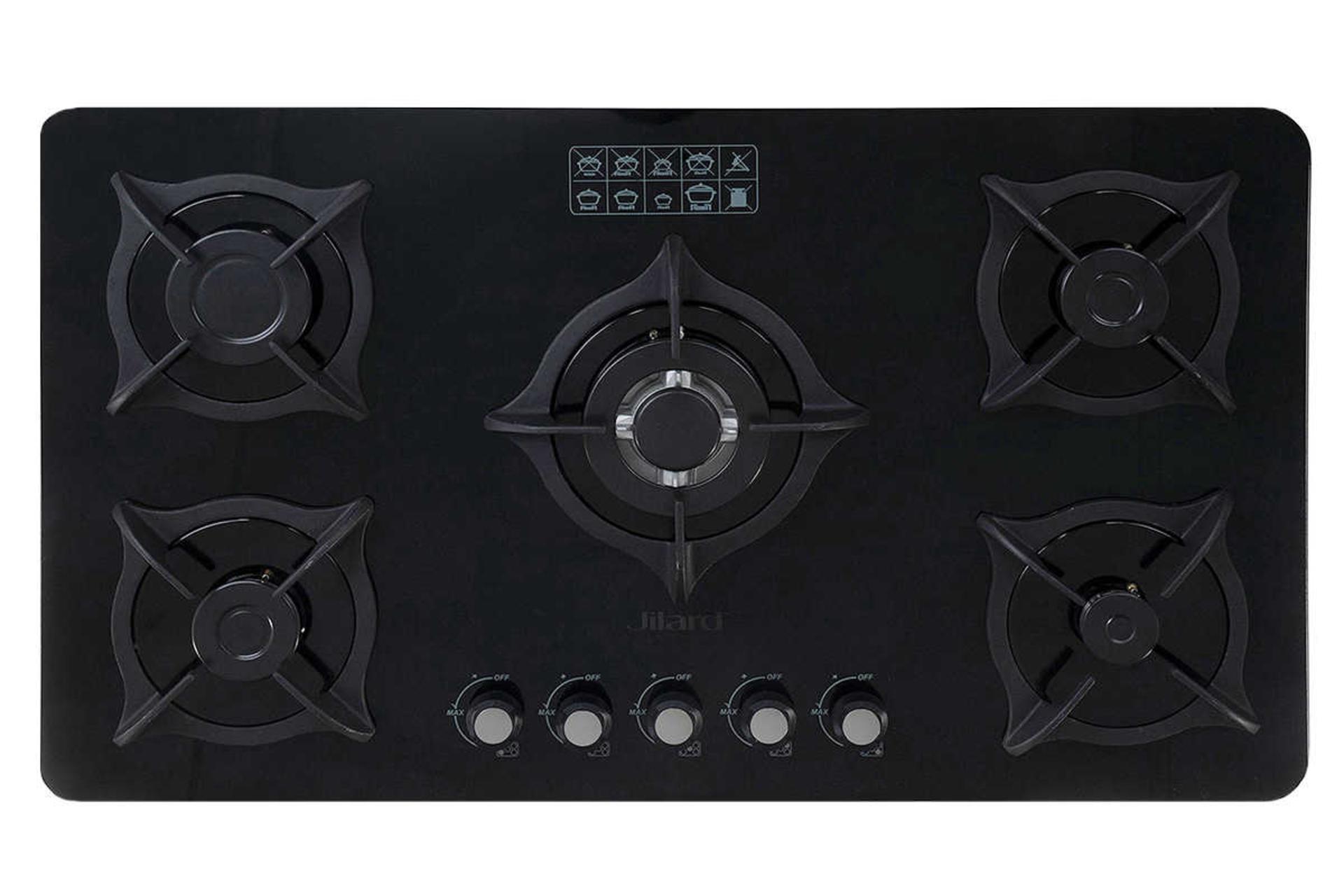نمای بالای اجاق گاز صفحه ای جیلارد G-1503