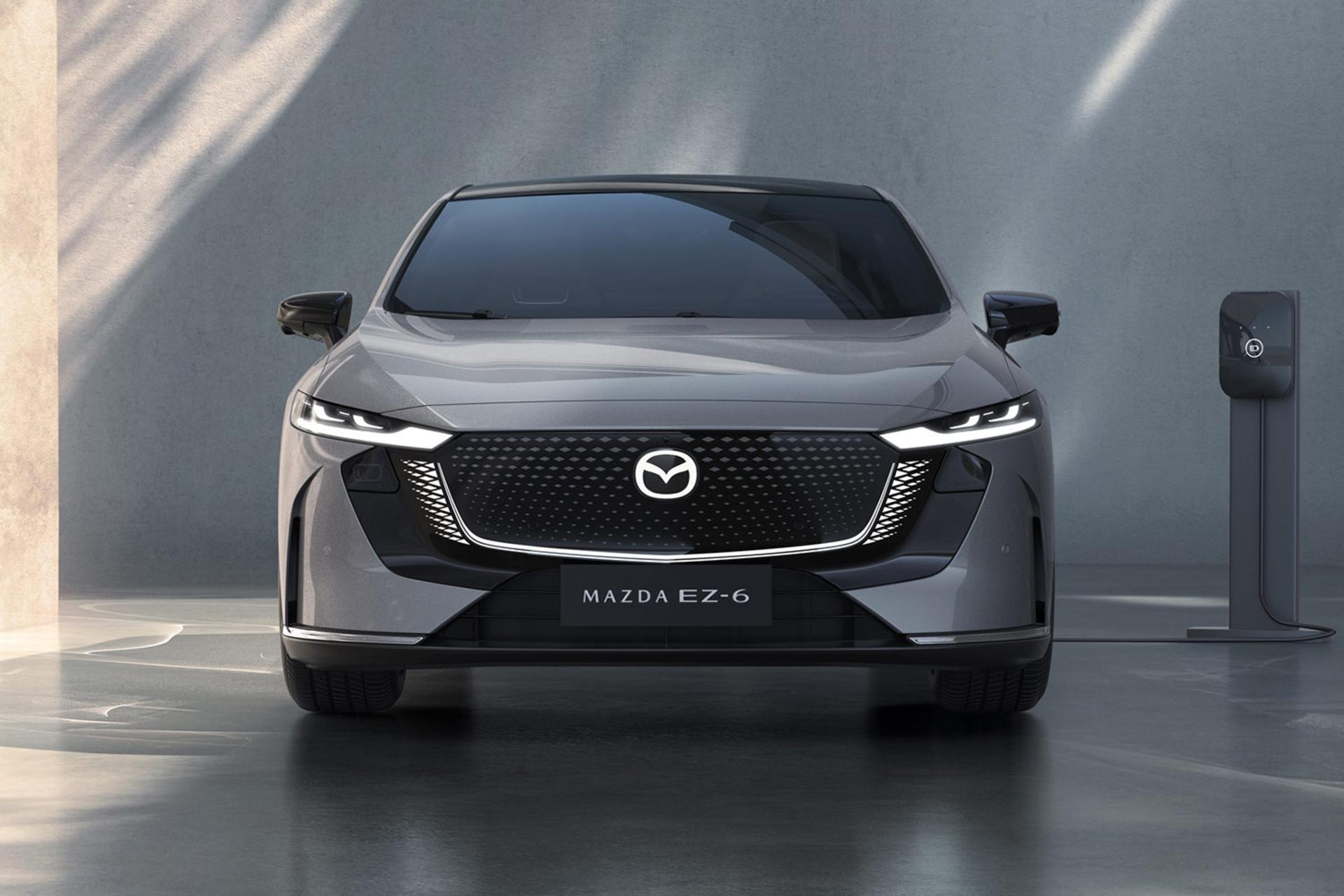 خودرو مزدا Mazda EZ-6 نمای جلوپنجره