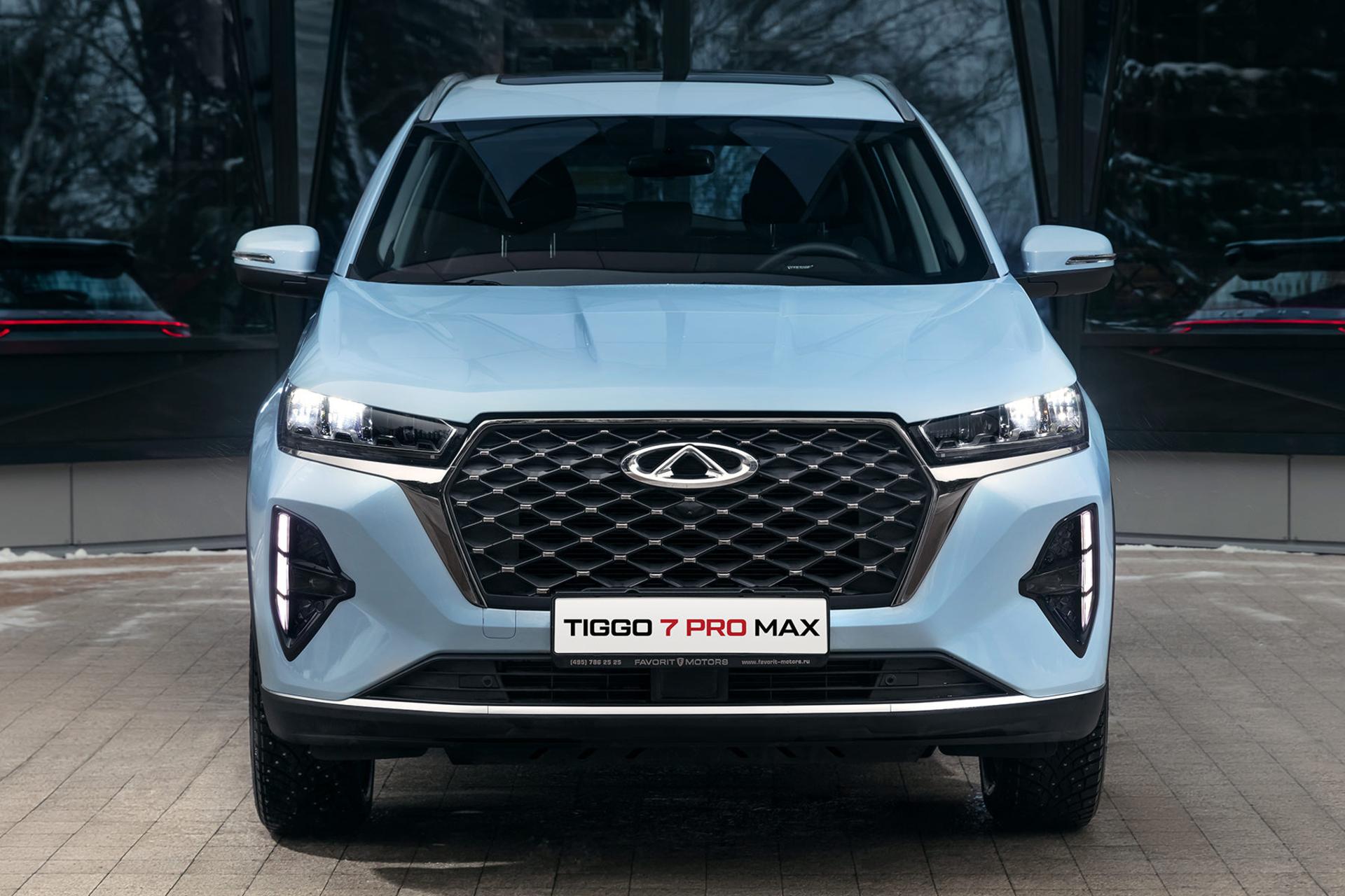 خودرو چری فونیکس تیگو Chery Tiggo 7 Pro Max نمای جلوپنجره