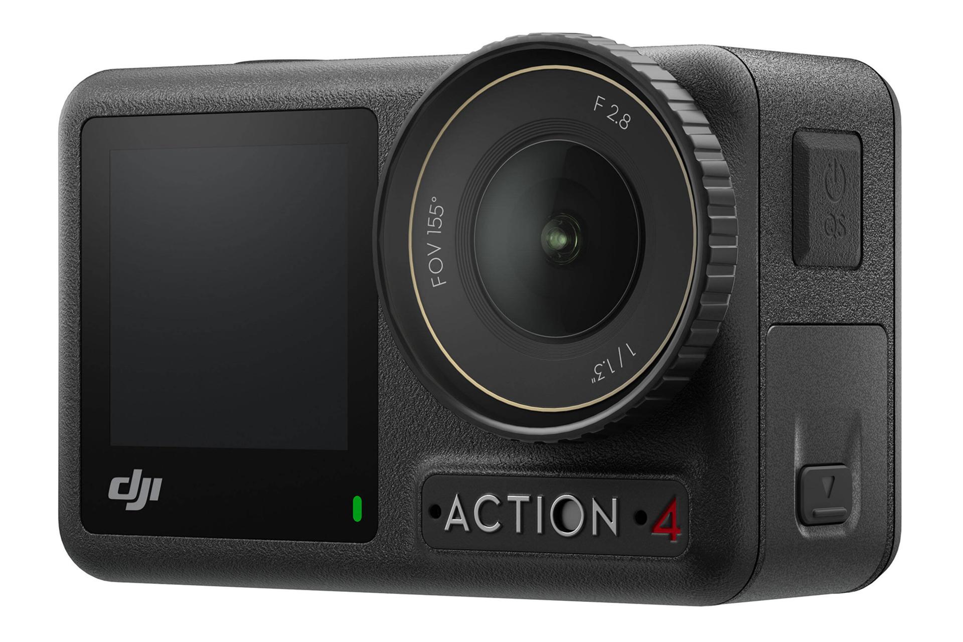 مرجع متخصصين ايران دوربين دي جي آي DJI Osmo Action 4 نماي جلو و راست