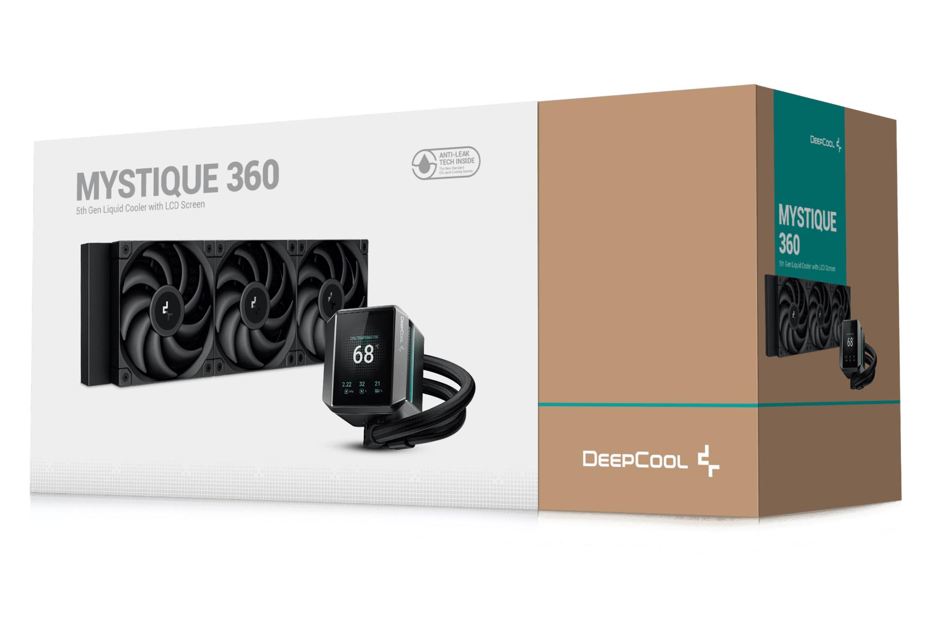 جعبه خنک کننده مایع دیپ کول DEEPCOOL MYSTIQUE 360