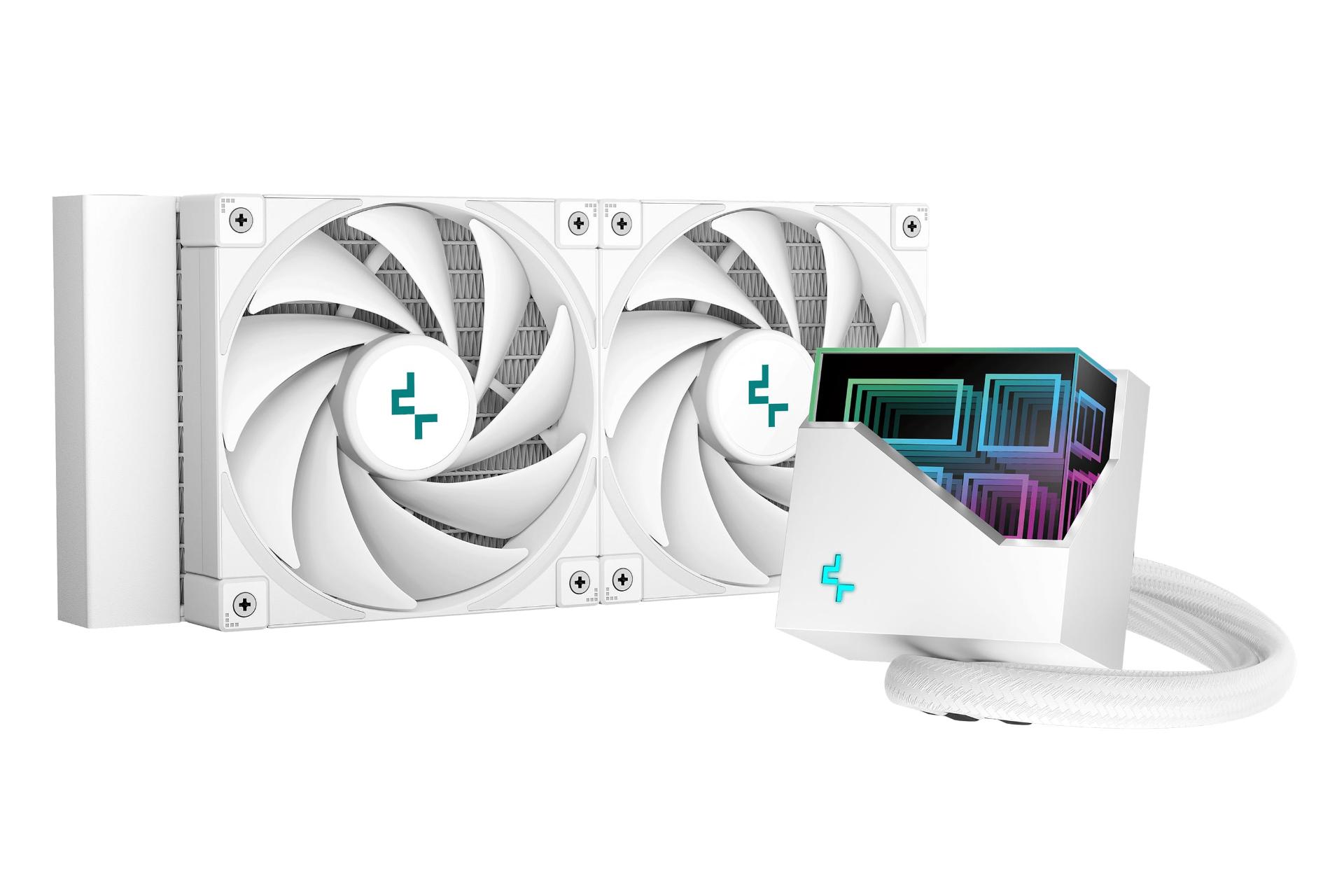 مرجع متخصصين ايران خنك كننده مايع ديپ كول DEEPCOOL LT520 WH