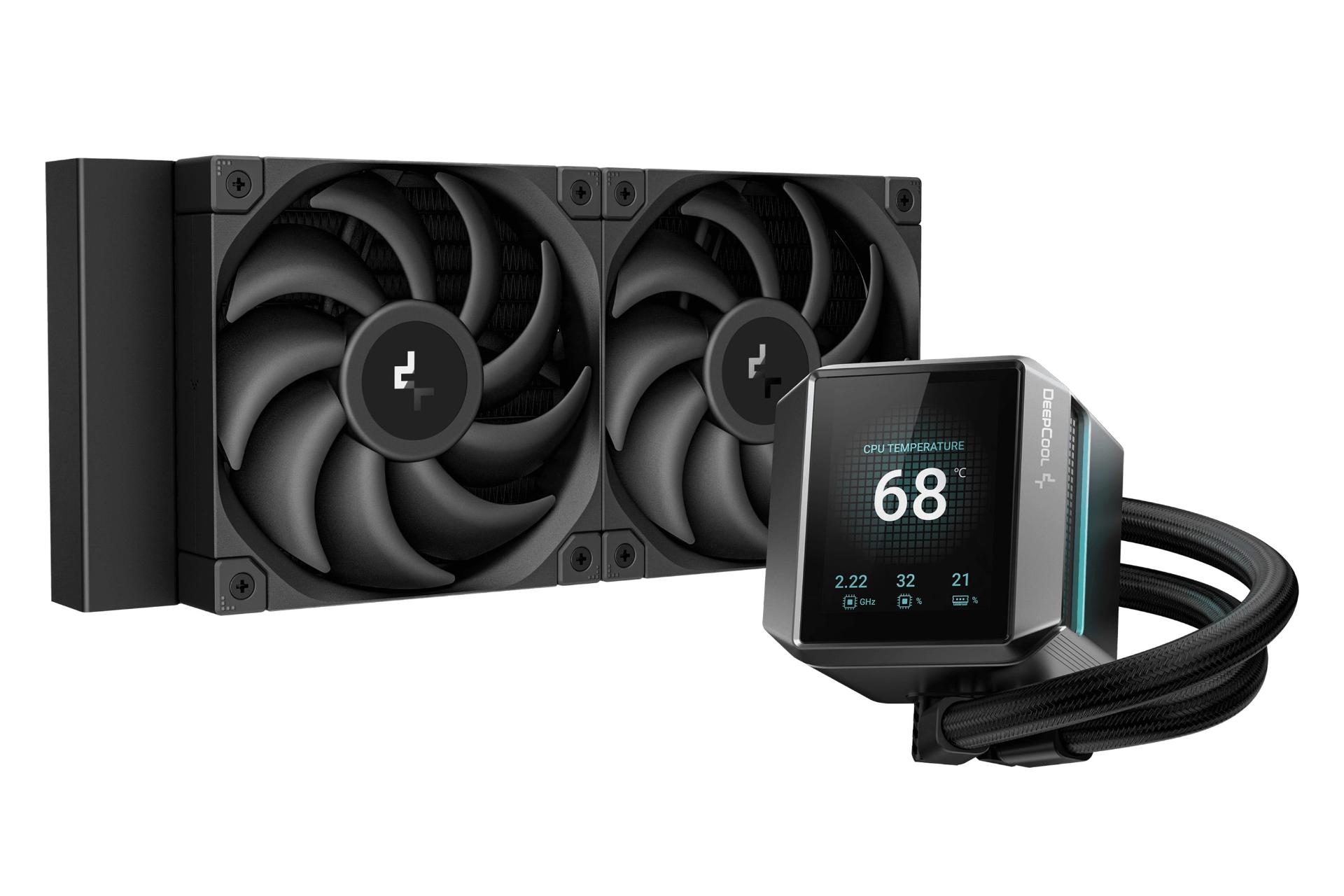 مرجع متخصصين ايران خنك كننده مايع ديپ كول DEEPCOOL MYSTIQUE 240