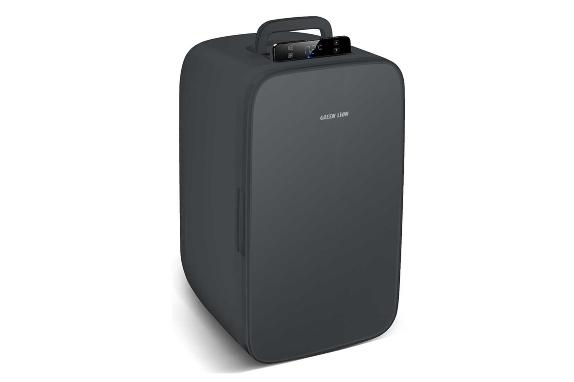 یخچال گرین لاین Green Lion Mini Refrigerator 22 نمای جلو نمایشگر مخفی شونده