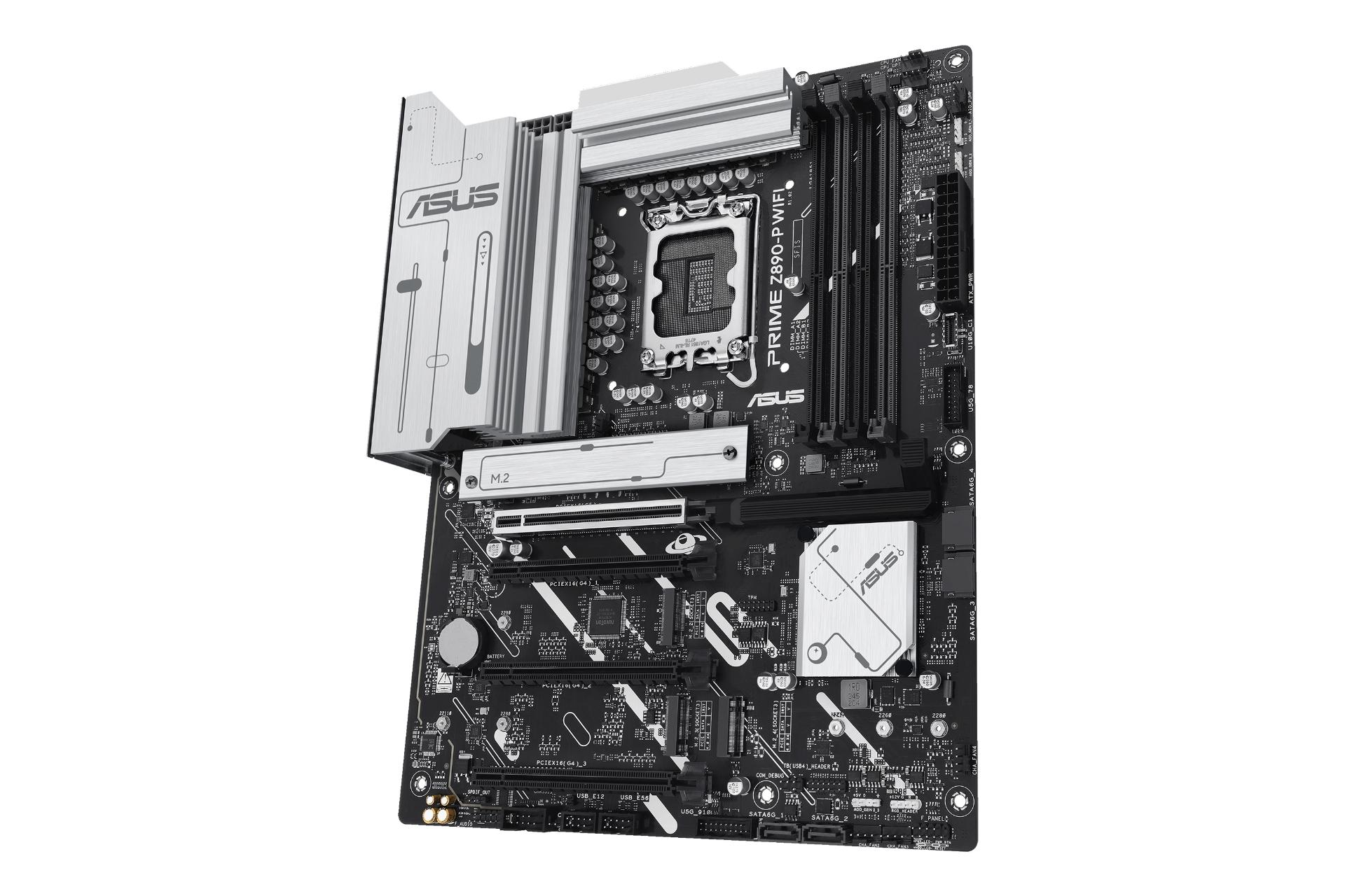 نمای کناری مادربرد ایسوس ASUS PRIME Z890-P WIFI