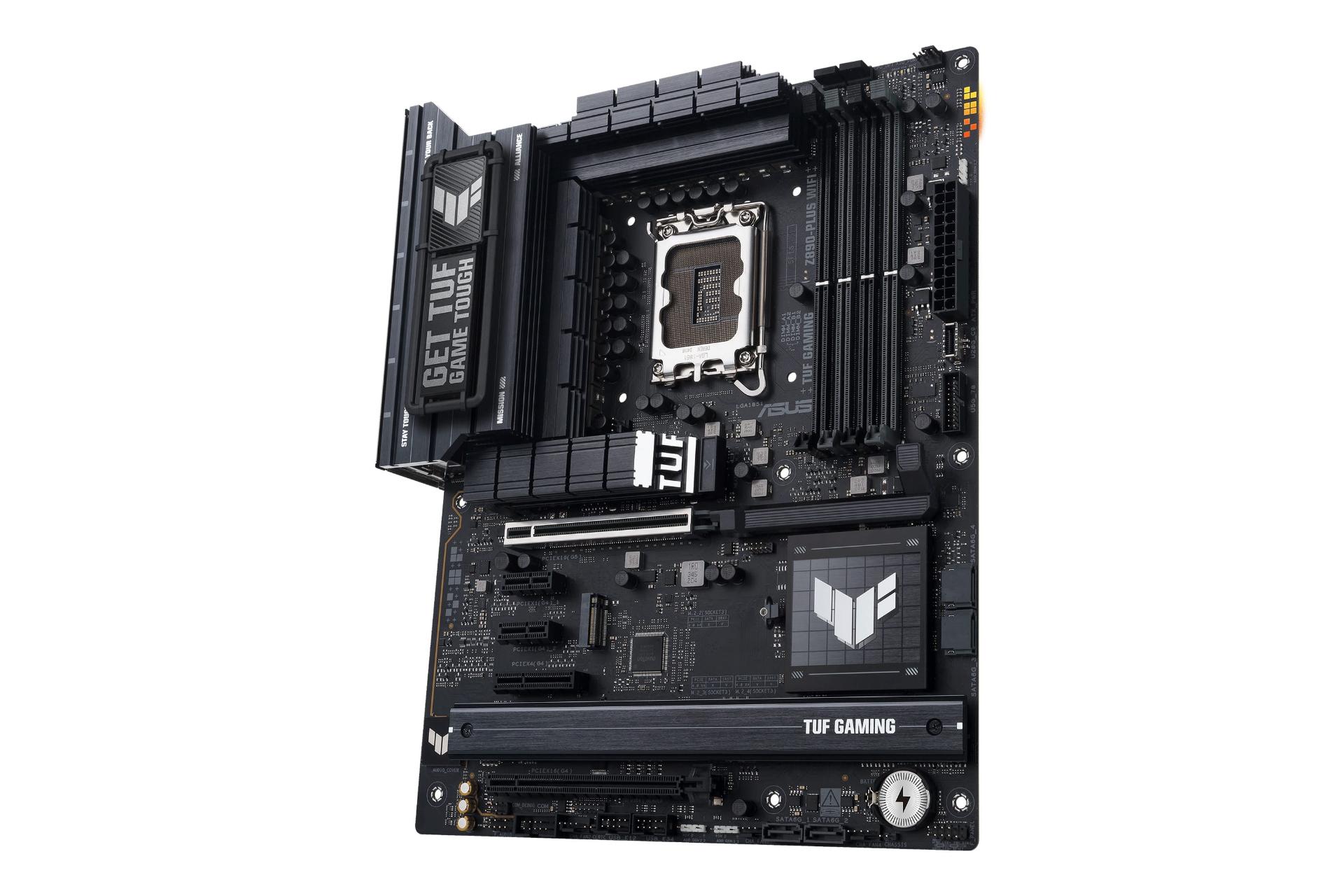 نمای کناری مادربرد ایسوس ASUS TUF GAMING Z890-PLUS WIFI