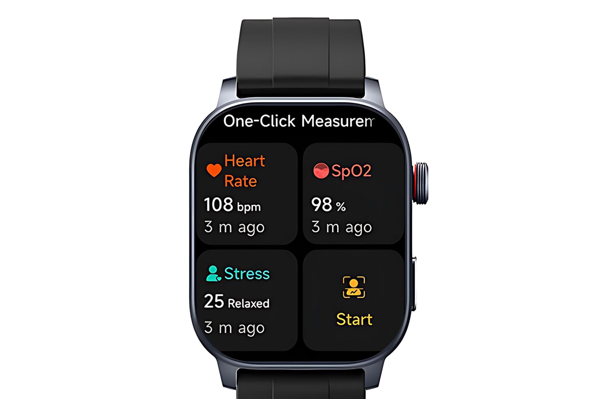 نمای جلوی ساعت هوشمند کیسلکت Kieslect Ks 3