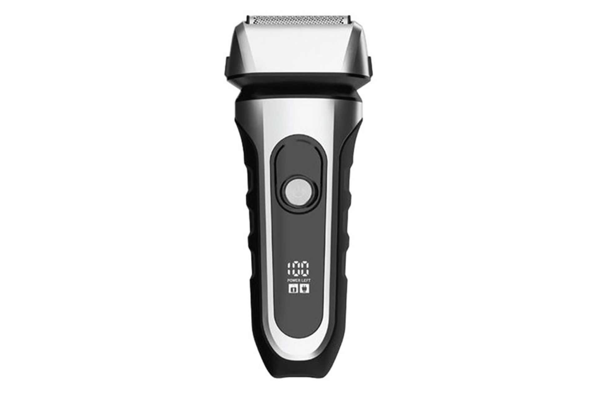 ماشین اصلاح و ریش تراش گرین لاین Green Lion Ultra Glide Men's Shaver رنگ نقره ای نمای جلو
