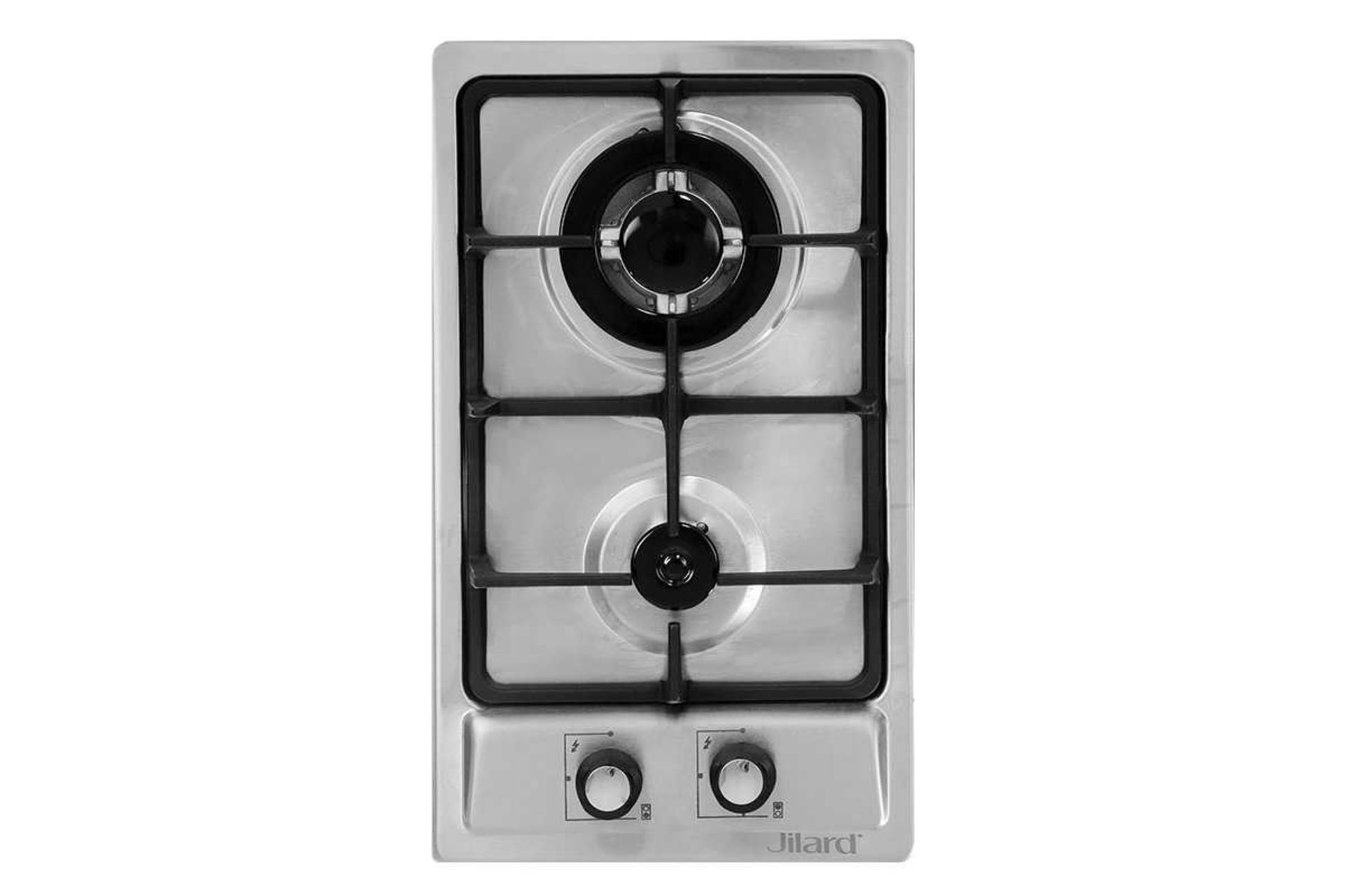 نمای بالای اجاق گاز صفحه ای استیل جیلارد S-2201