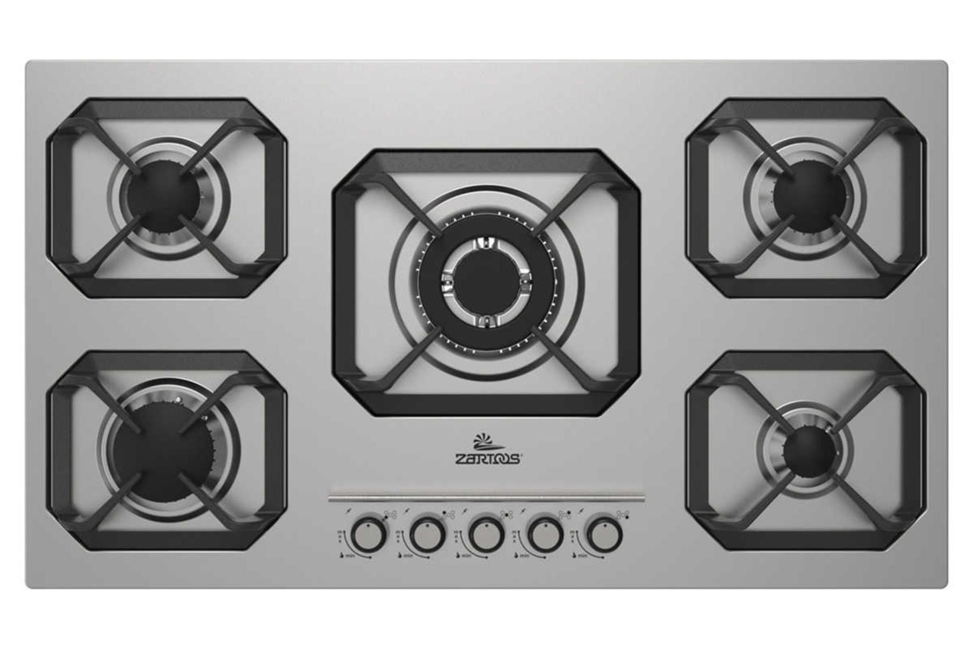 مرجع متخصصين ايران نماي بالاي اجاق گاز صفحه اي زرتوس ZS5009