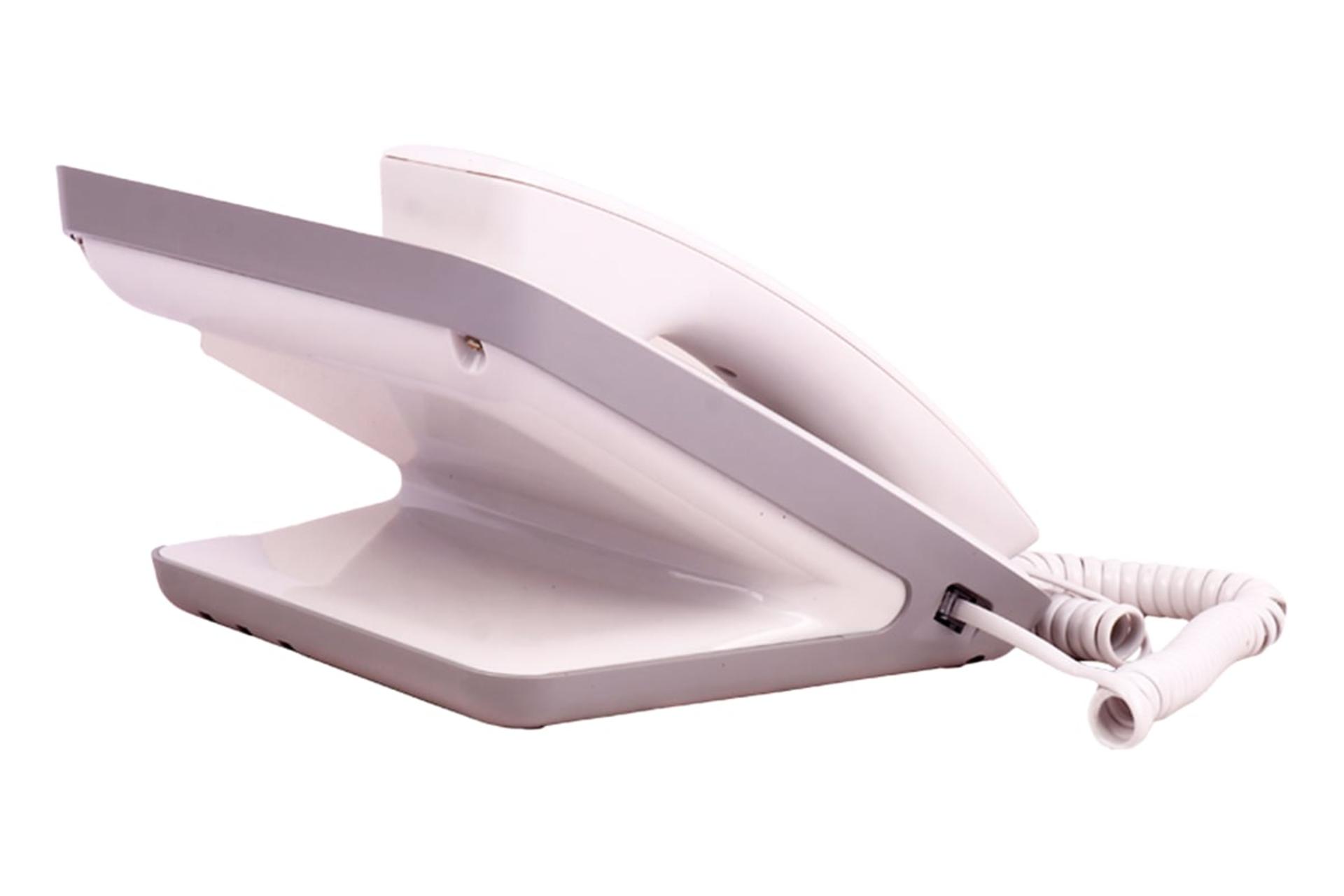 نمای پنل پشت تلفن دکو 112CID با نمایش اسنتد تلفن