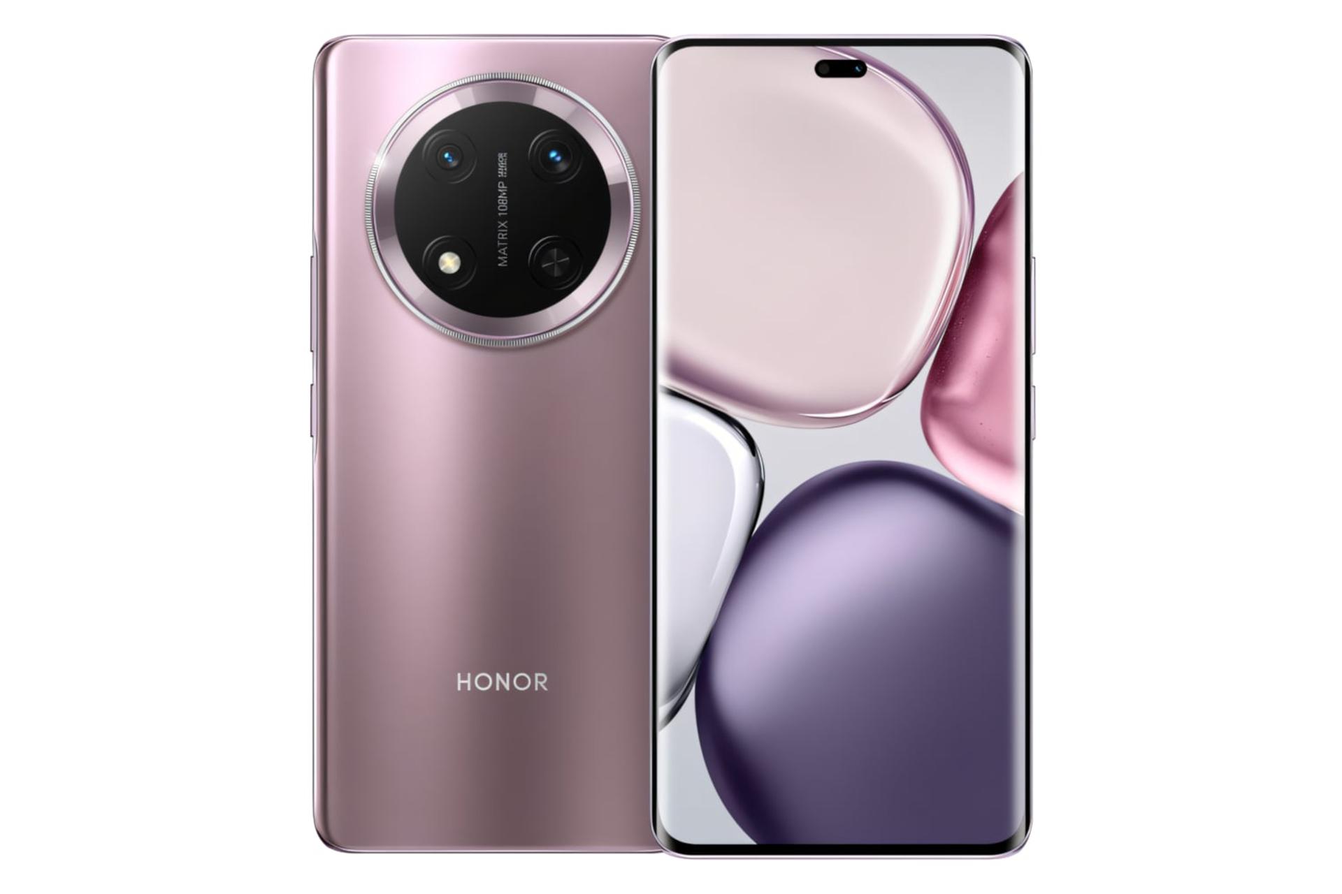 پنل جلو و پشت گوشی موبایل آنر HONOR X9c بنفش