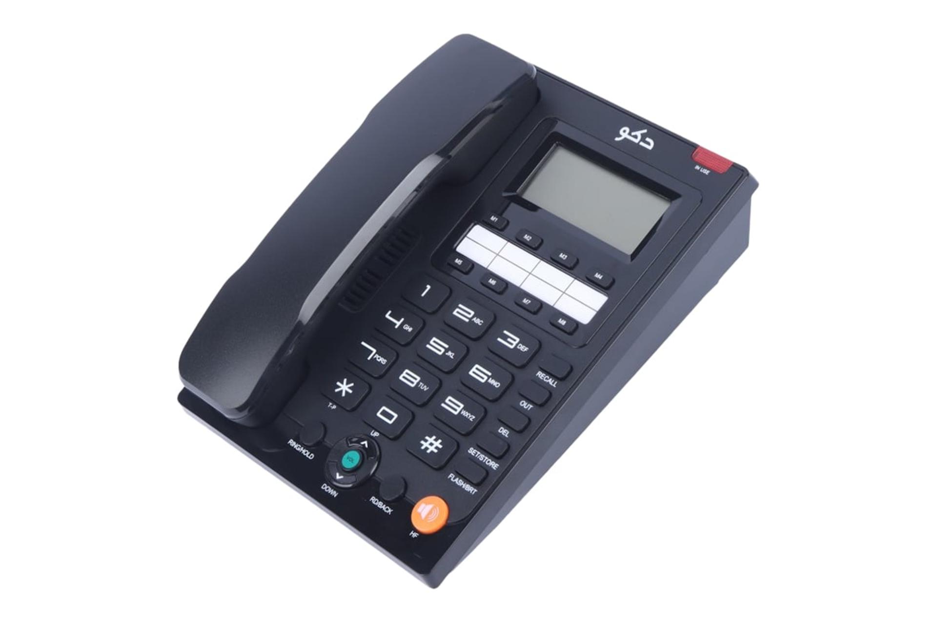 نمای نیمرخ تلفن دکو F26 با نمایش لبه سمت راست