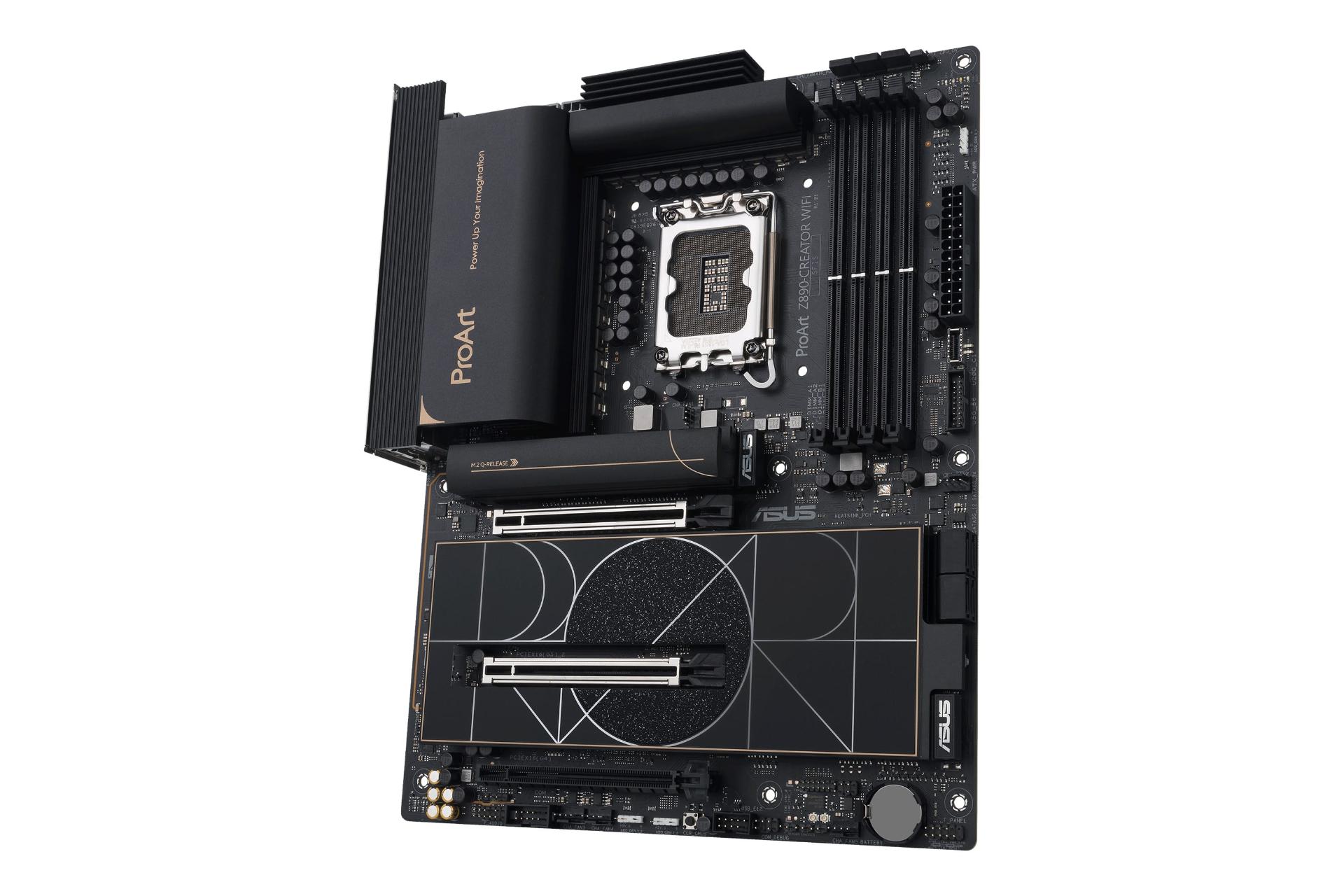 نمای کناری مادربرد ایسوس ASUS ProArt Z890-CREATOR WIFI