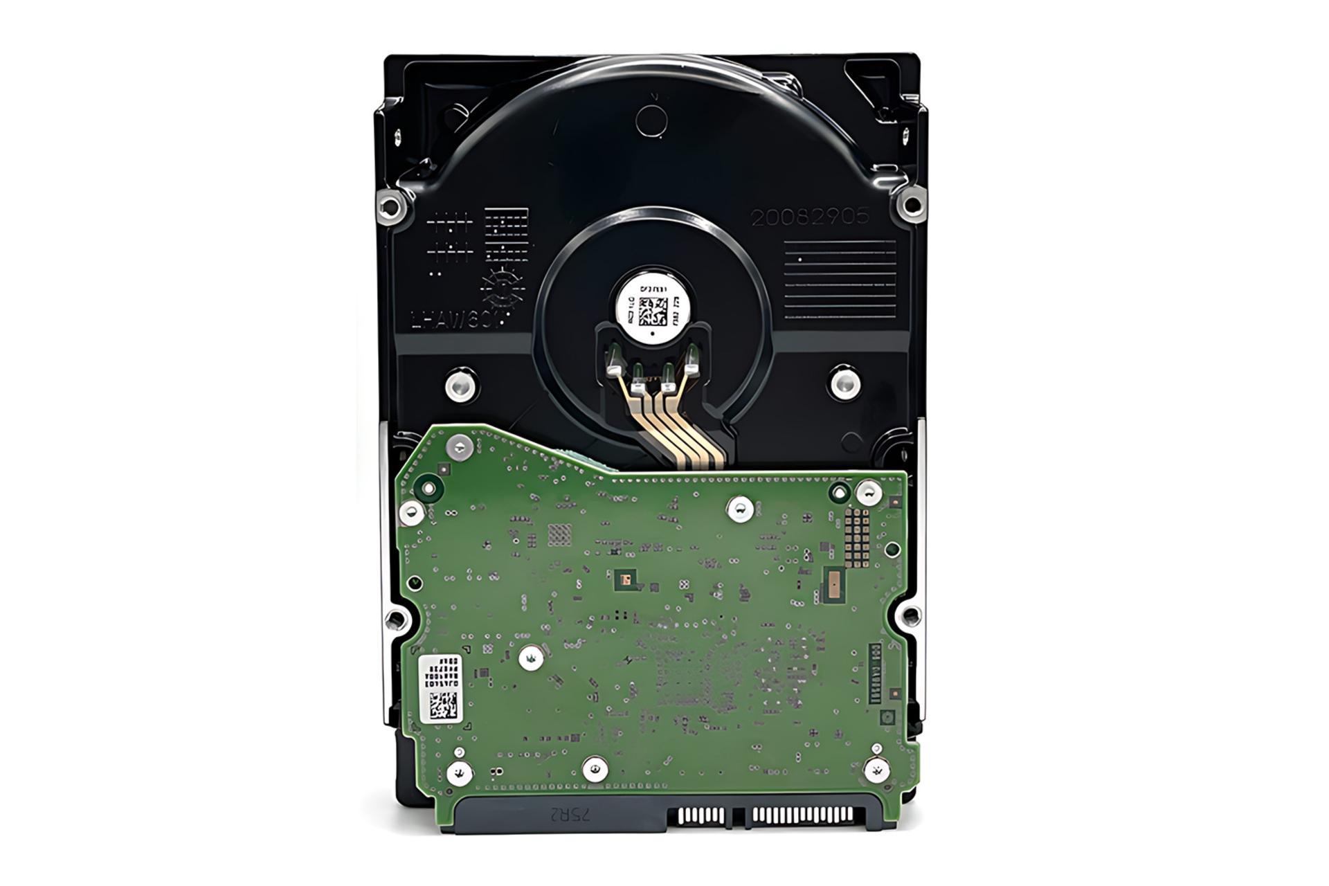 نمای پایین هارد دیسک هیتاچی TwinMOS HUH721010ALE601 3.5 Inch 10TB