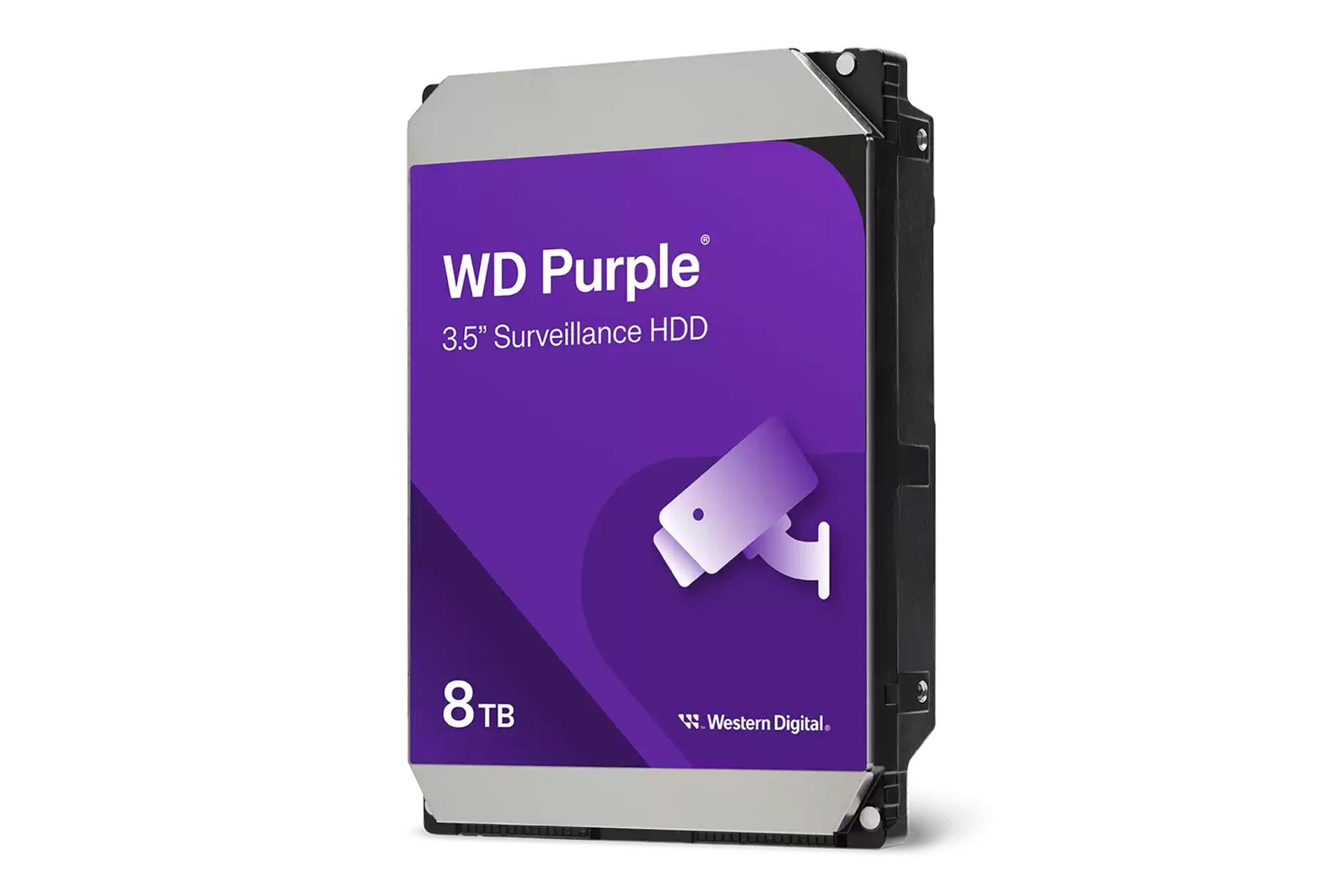 هارد دیسک وسترن دیجیتال Western Digital Purple WD85PURZ 3.5 Inch 8TB