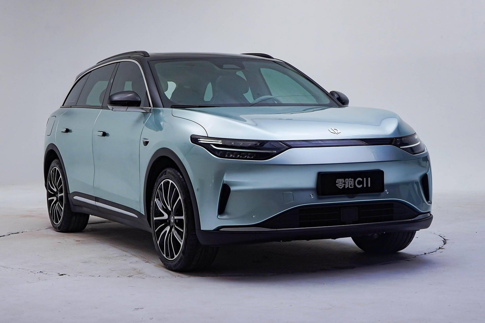 خودرو لیپ موتور Leapmotor C11 نمای جلو و جانبی