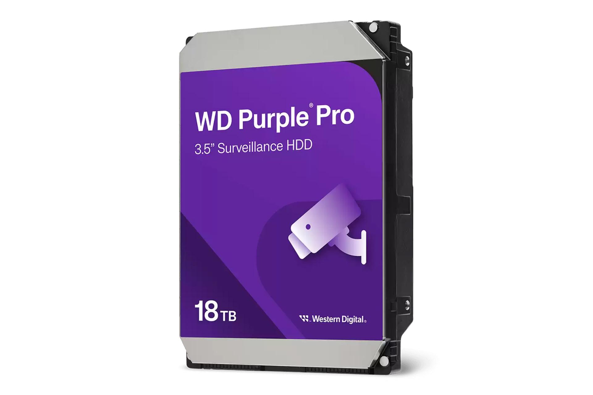 هارد دیسک وسترن دیجیتال Western Digital WD Purple Pro WD181PURP 3.5 Inch 18TB