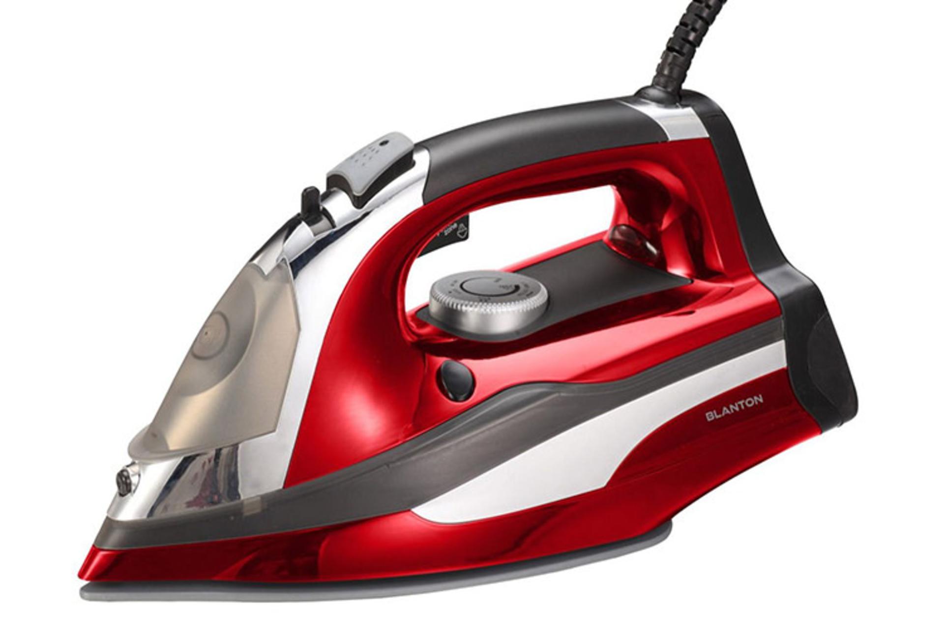 اتو بخار بلانتون Blanton SI1005 نمای جلو رنگ قرمز