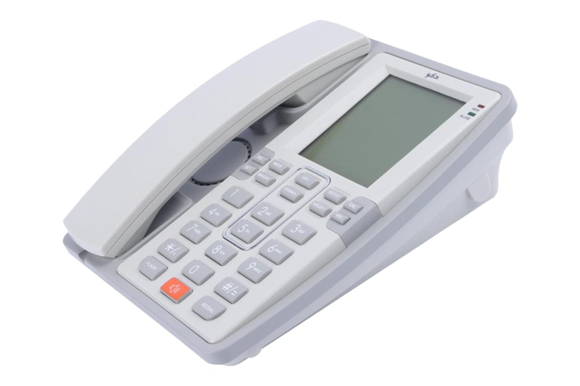 نمای نیمرخ تلفن دکو F30 با نمایش لبه سمت راست