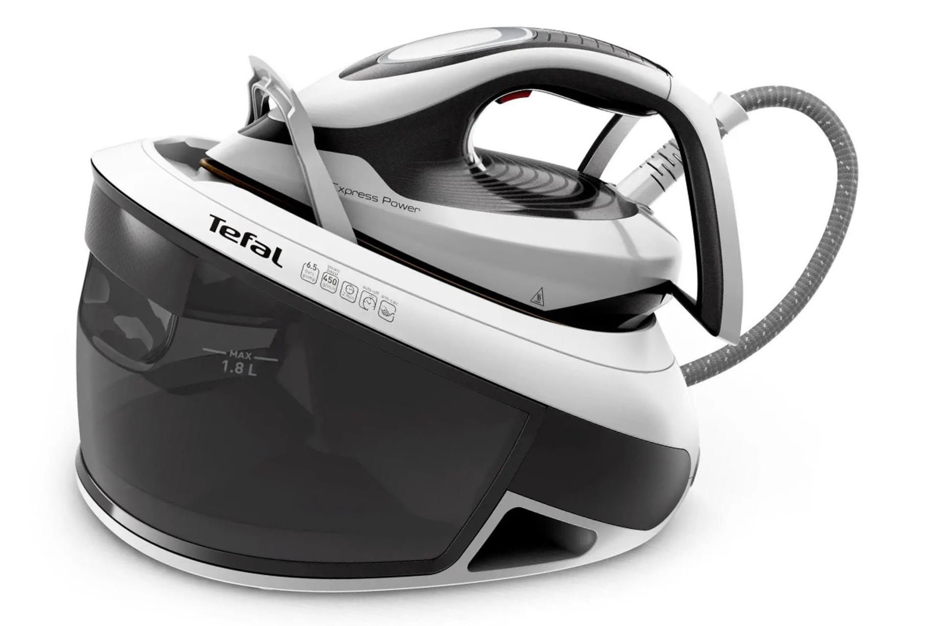مرجع متخصصين ايران اتو بخار تفال Tefal SV8130 نماي جلو و جانبي
