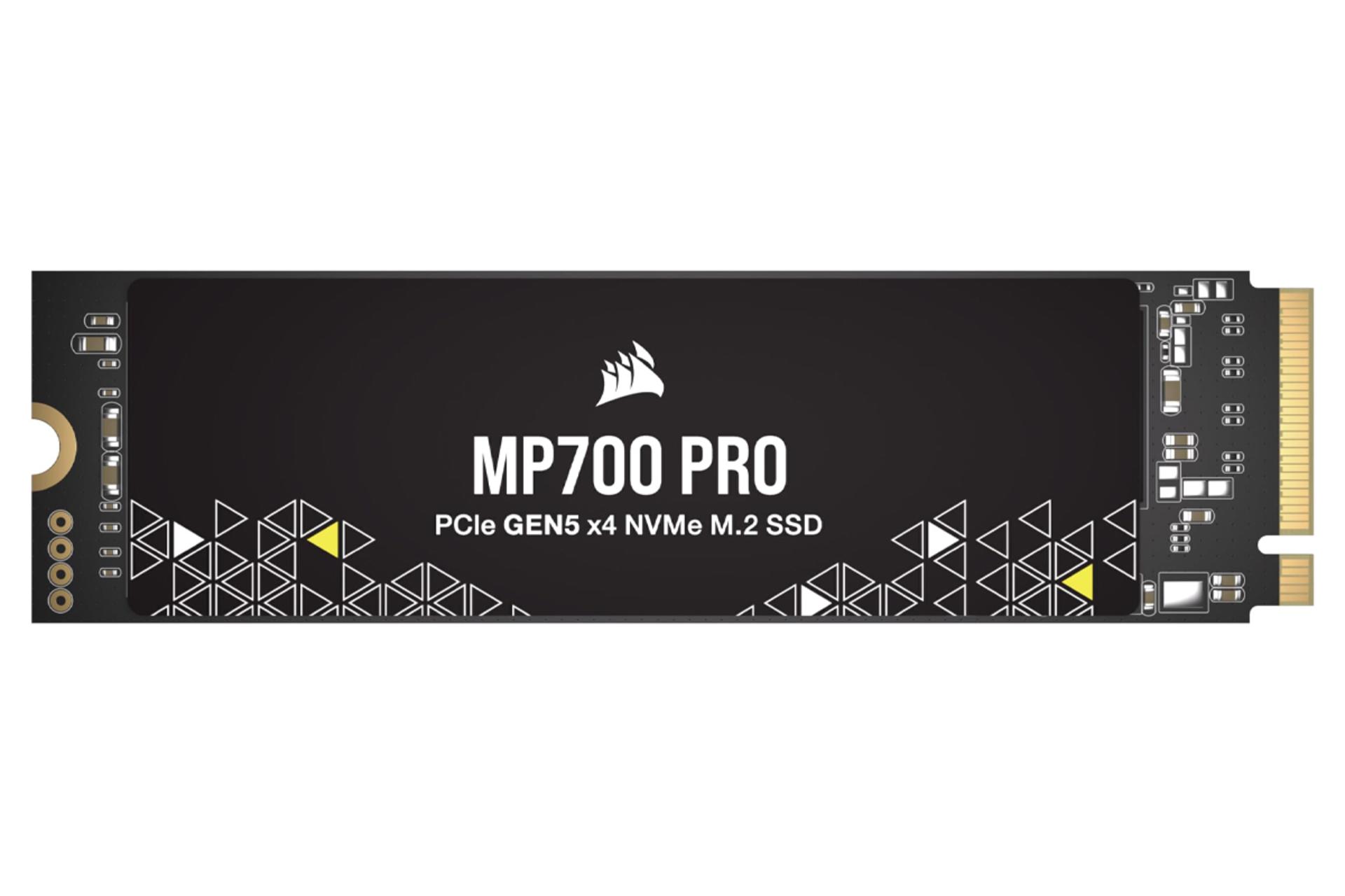 ابعاد و اندازه اس اس دی کورسیر MP700 PRO NVMe M.2