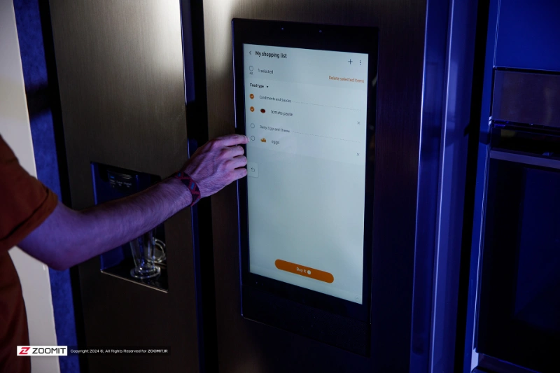 هوش مصنوعی گوگل جمنای به یخچال‌های سامسونگ می‌آید