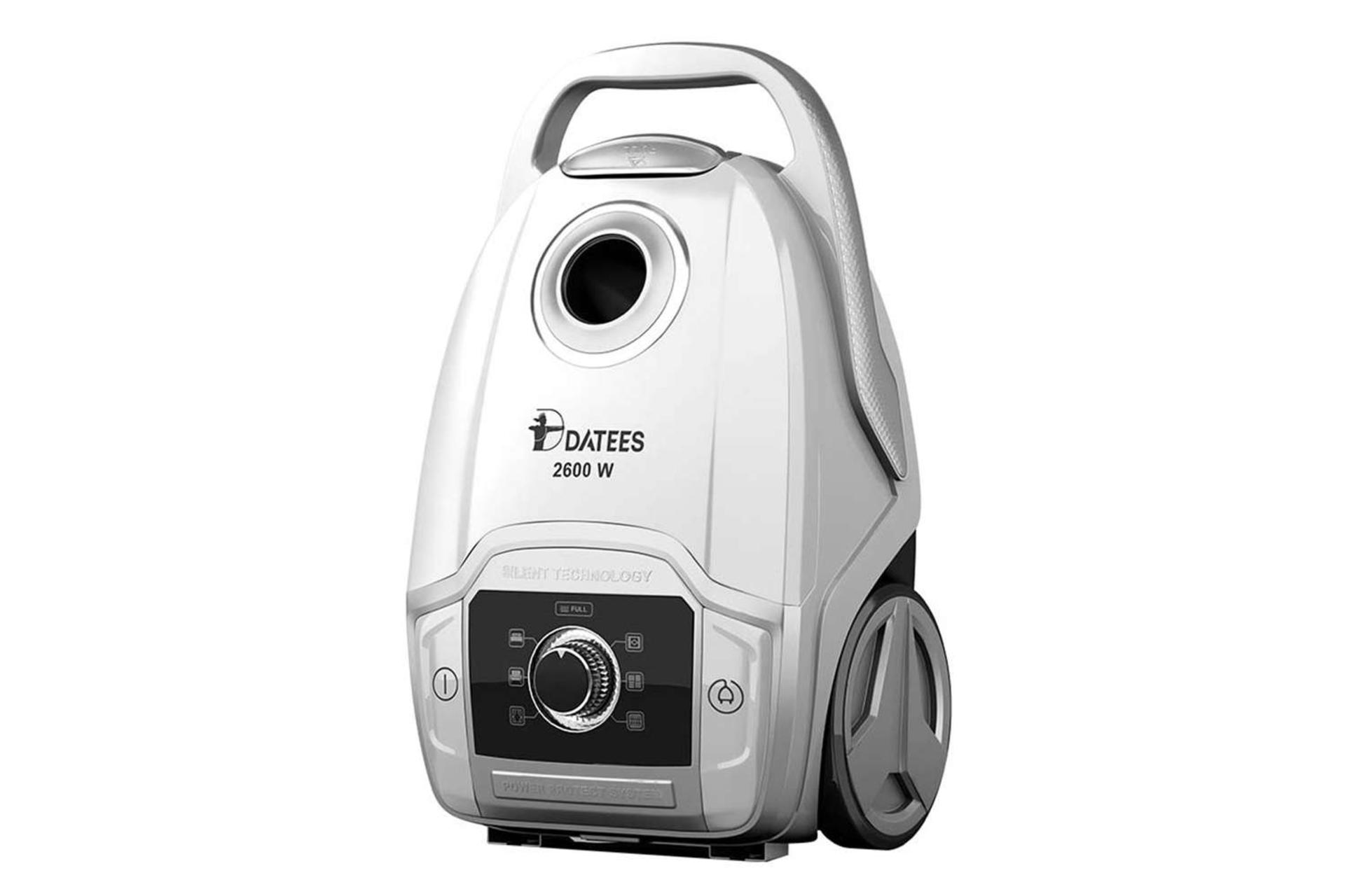 نمای سمت راست جاروبرقی داتیس DVC-707 رنگ سفید