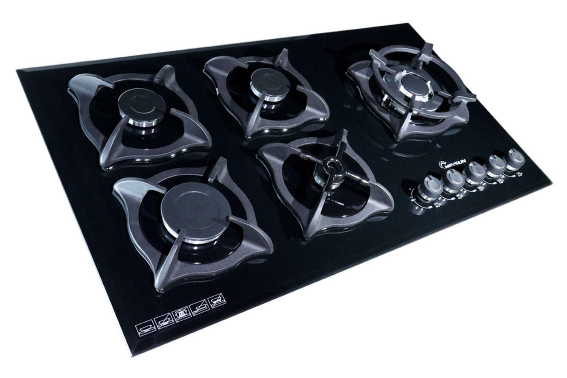 نمای سمت چپ اجاق گاز صفحه ای وین سان 232B