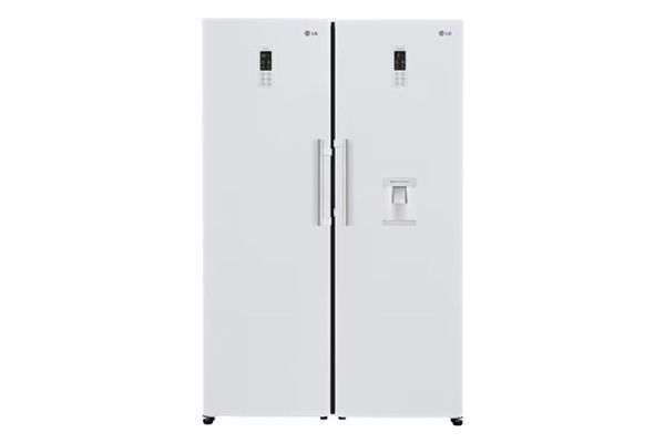 یخچال فریزر ال جی LG LF250RL LF250FL رنگ سفید نمای جلو