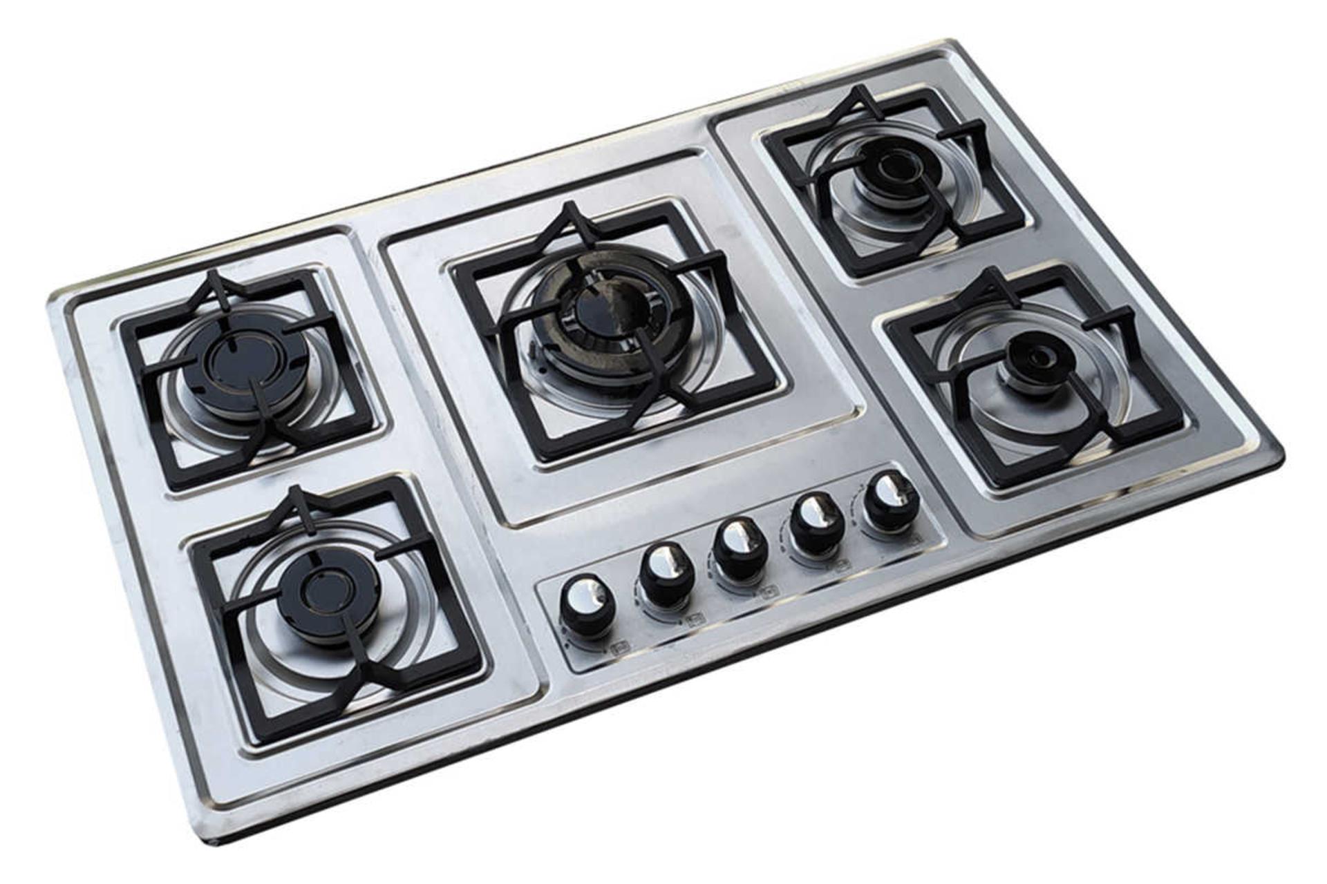 نمای سمت چپ اجاق گاز صفحه ای دنپاسر STLM1