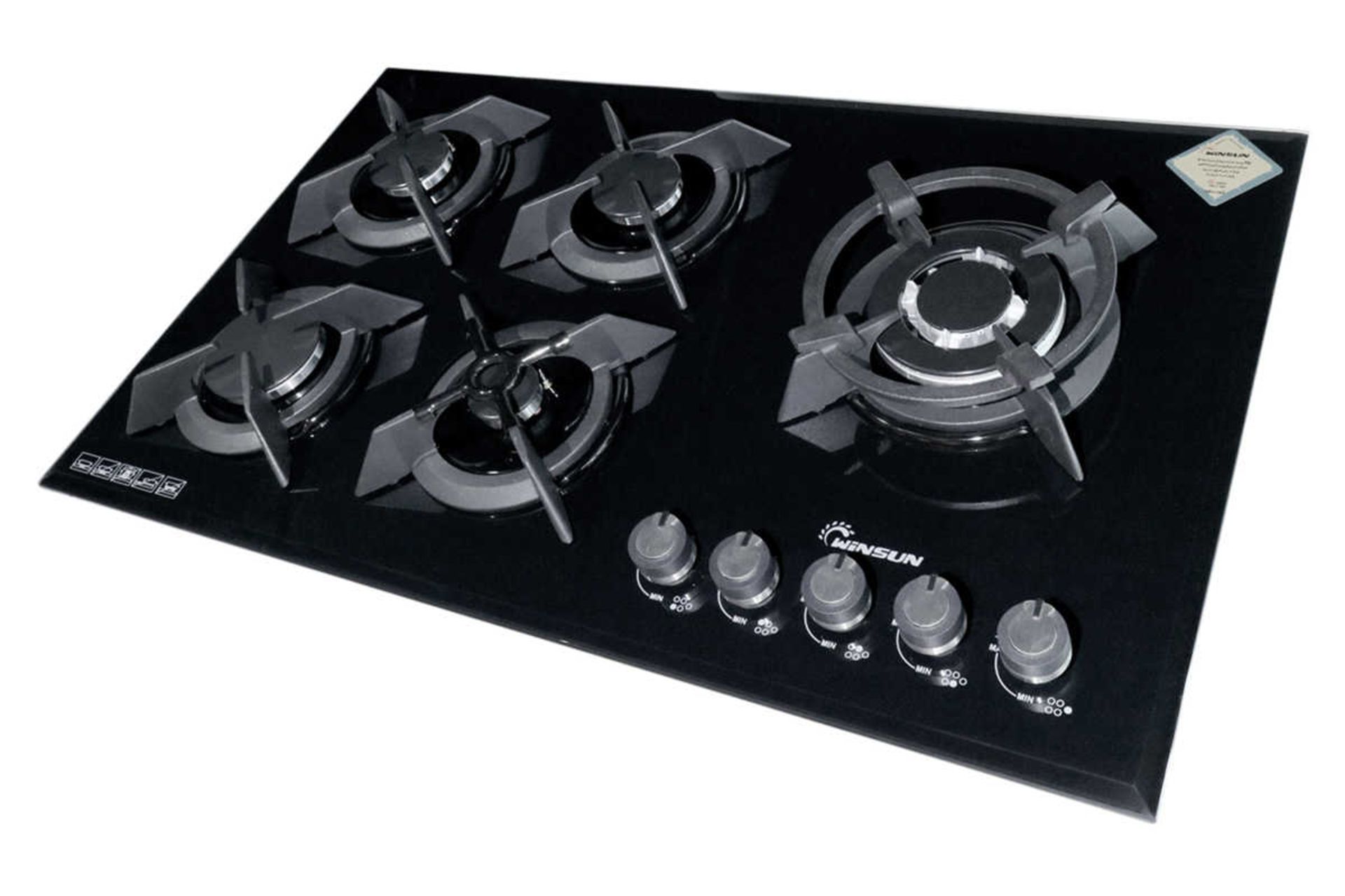 نمای سمت راست اجاق گاز صفحه ای وین سان 232D