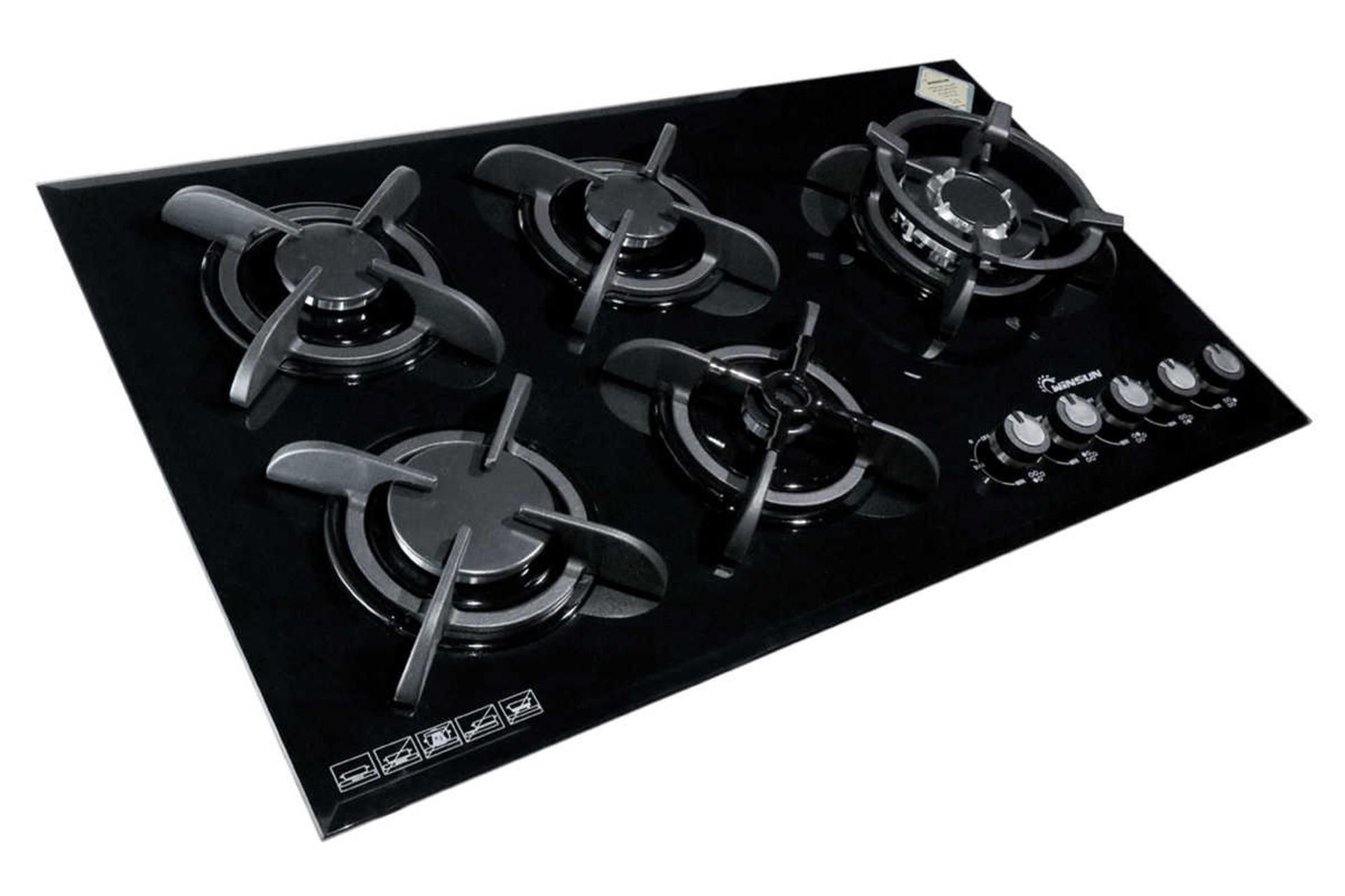 نمای سمت چپ اجاق گاز صفحه ای وین سان 232C