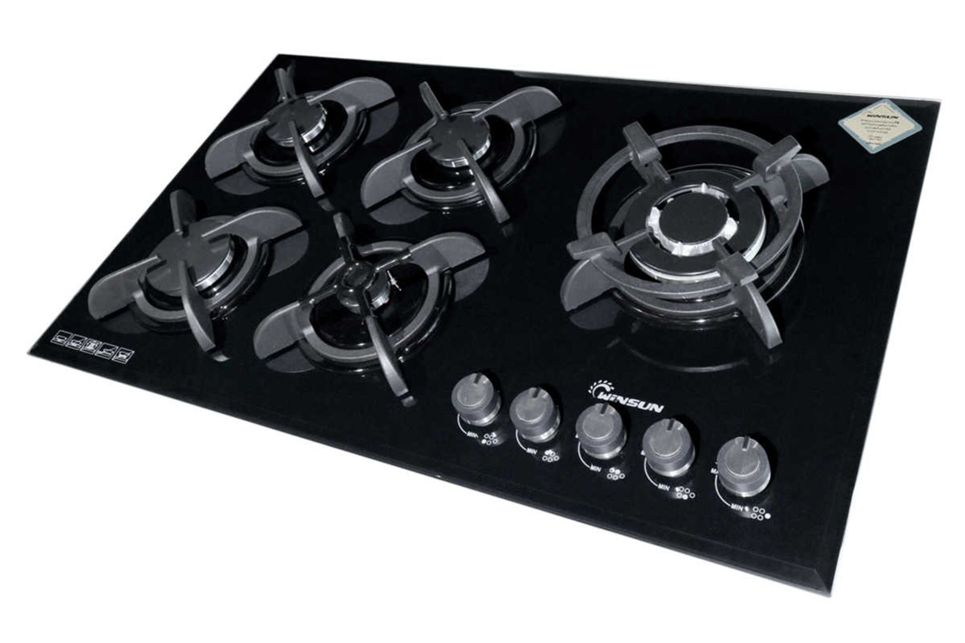 نمای سمت راست اجاق گاز صفحه ای وین سان 232C