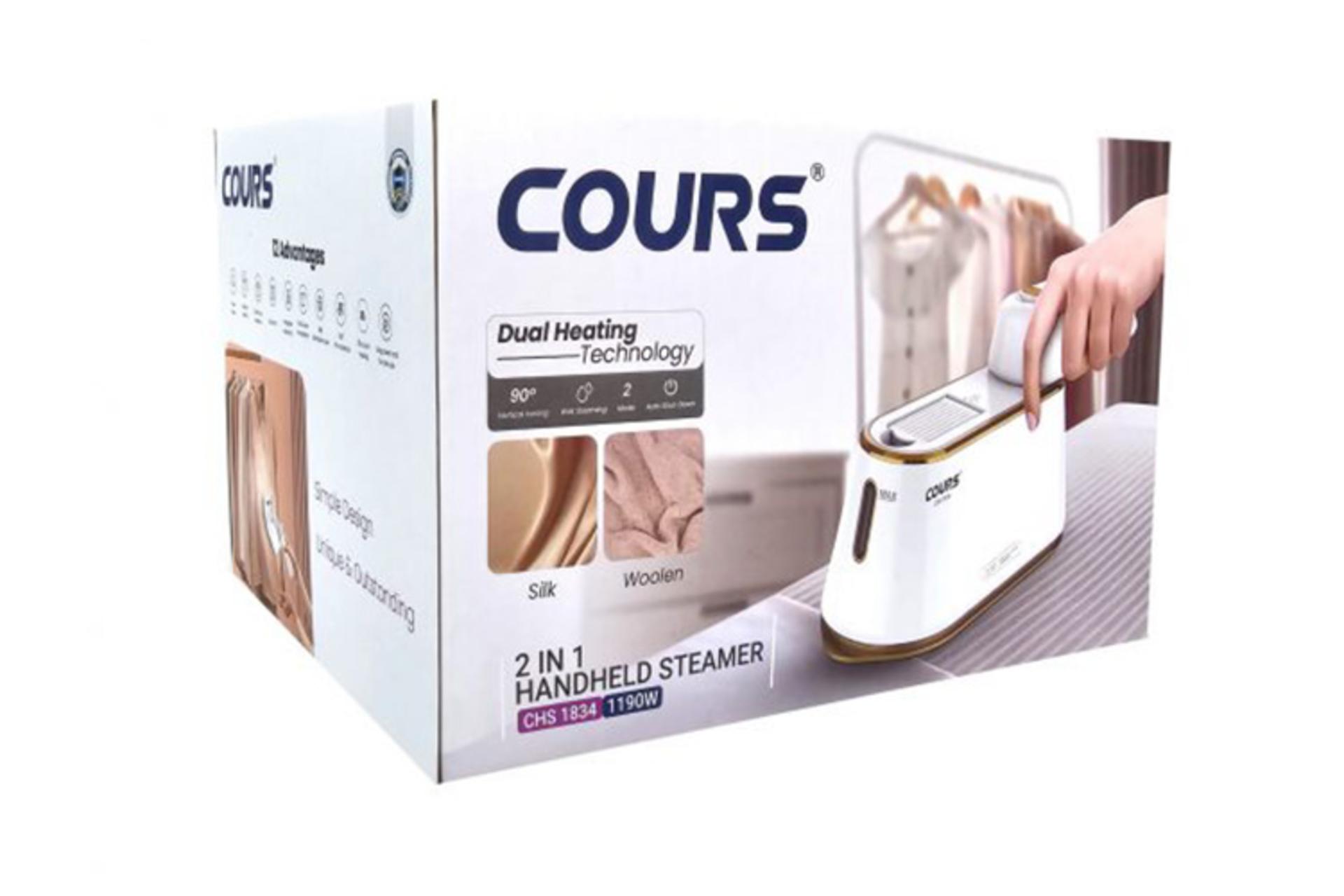 بخارگر کورس COURS CHS 1834 جعبه و بسته بندی
