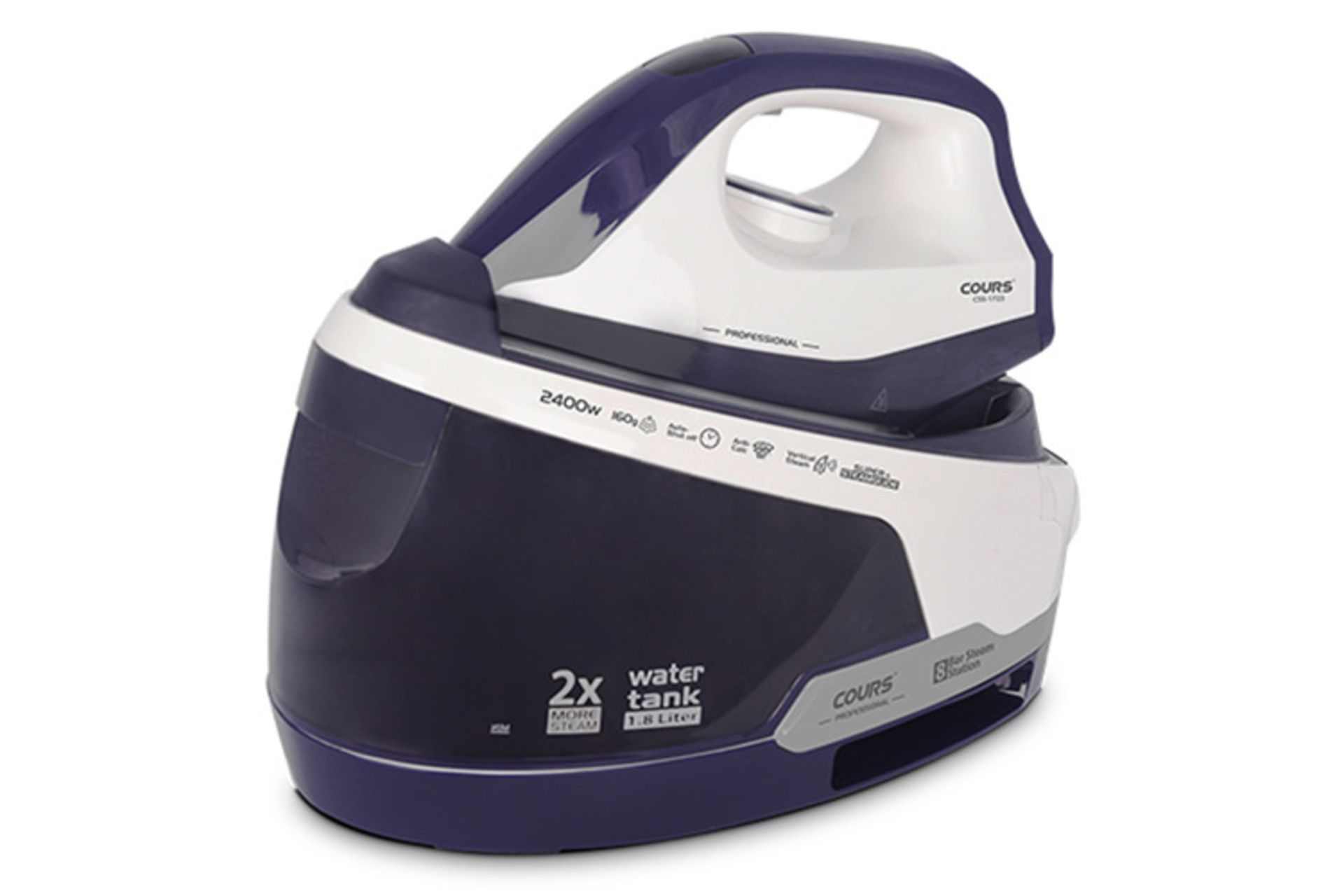 اتو بخار کورس COURS CSS 1723 نمای جلو