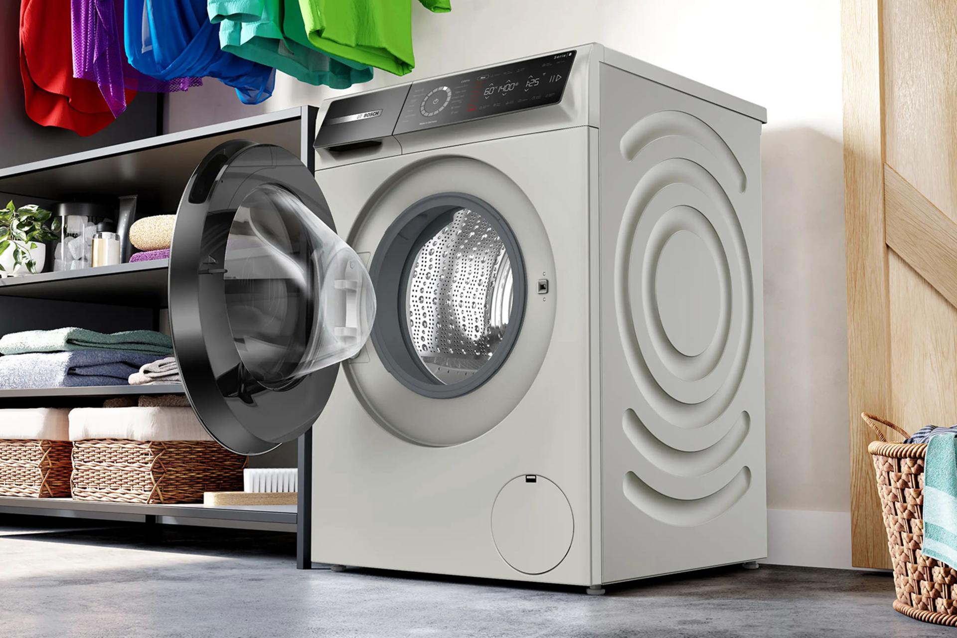 ماشین لباسشویی بوش Bosch WGB2440XGC نمای جلو در باز