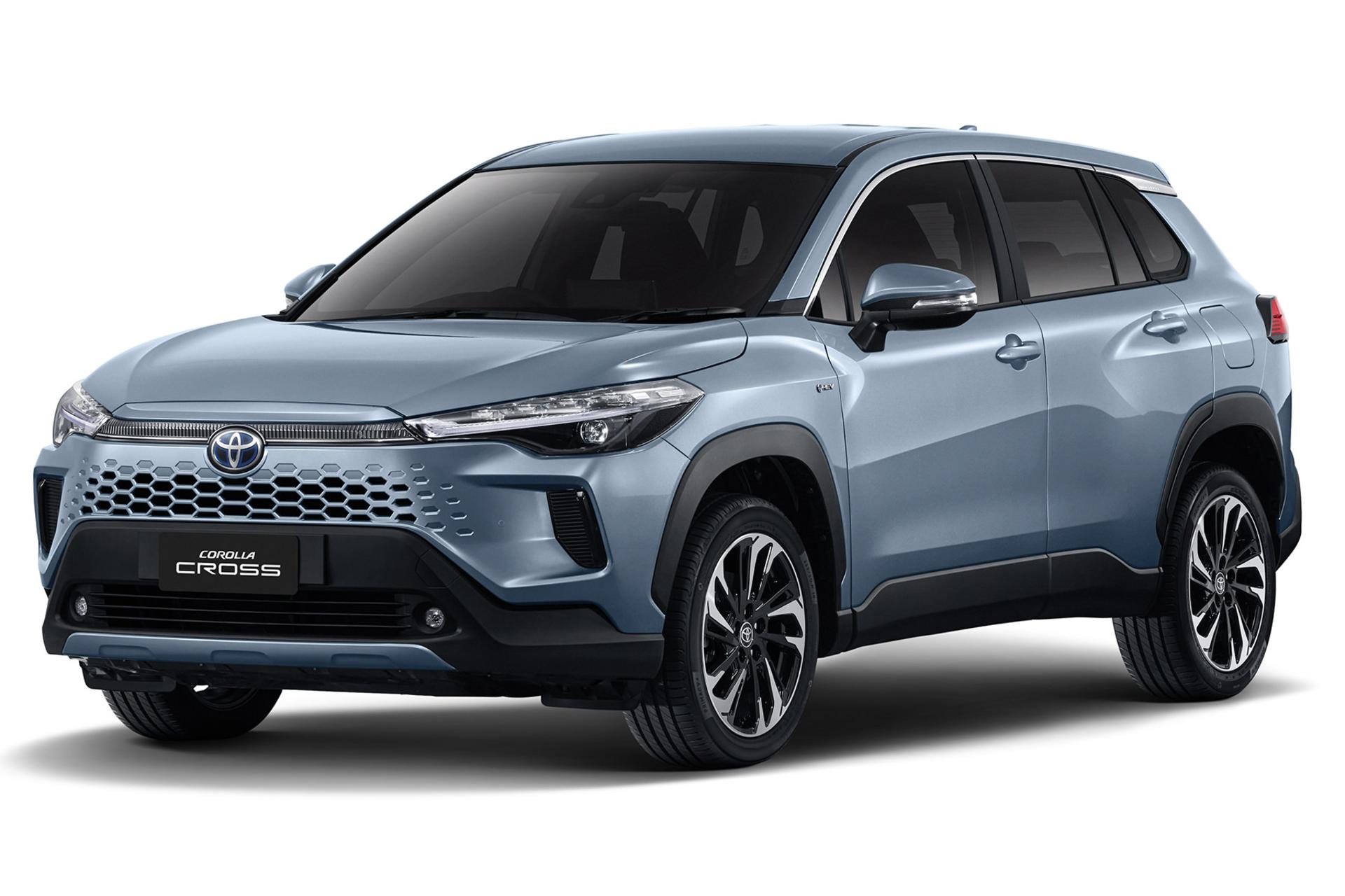 مرجع متخصصين ايران تويوتا كرولا كراس هيبريد Toyota Corolla Cross HEV 2024 نماي جلو