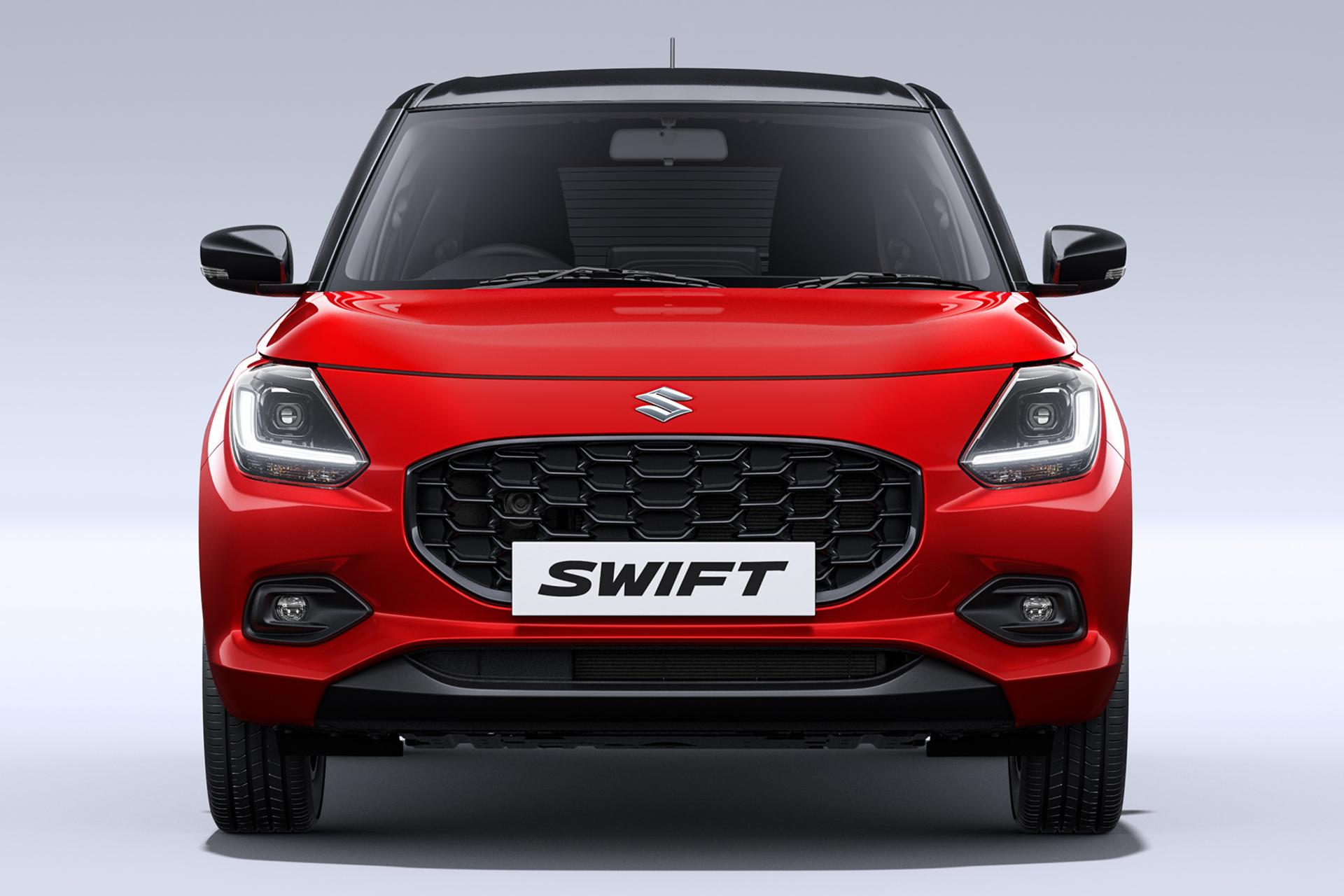 سوزوکی سوئیفت هیبرید Suzuki Swift MHEV 2024 نمای جلوپنجره