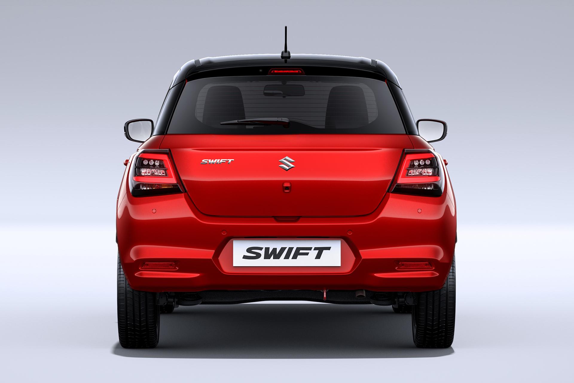 سوزوکی سوئیفت هیبرید Suzuki Swift MHEV 2024 نمای پشت