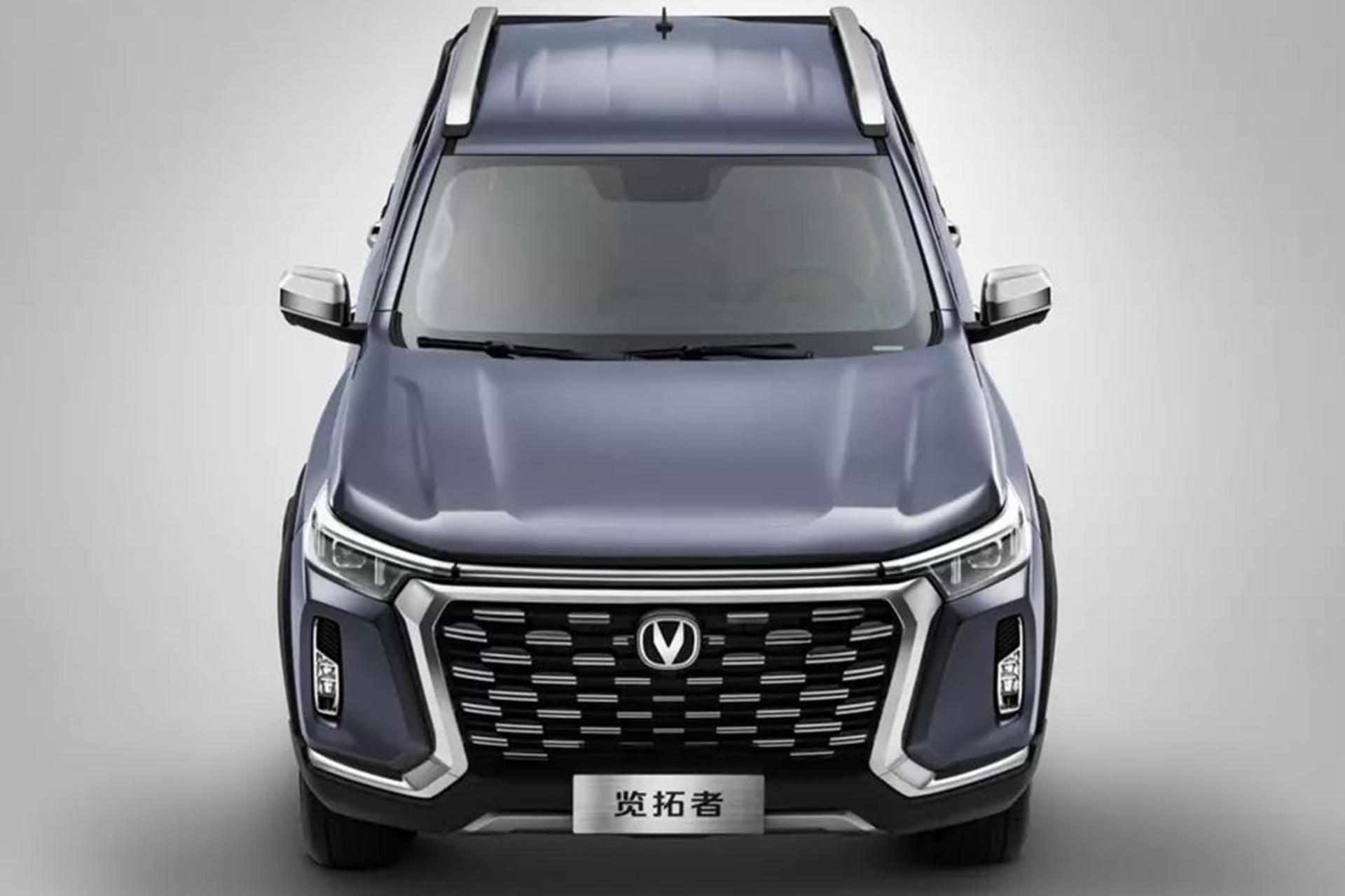 وانت چانگان هانتر پلاس Changan Hunter Plus نمای جلو و سقف