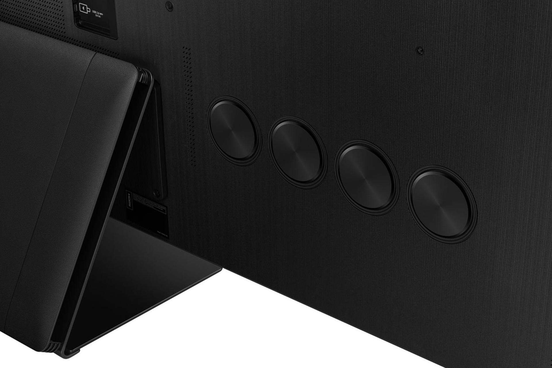 تلویزیون سامسونگ Samsung QN900C نمای پشت و پایه